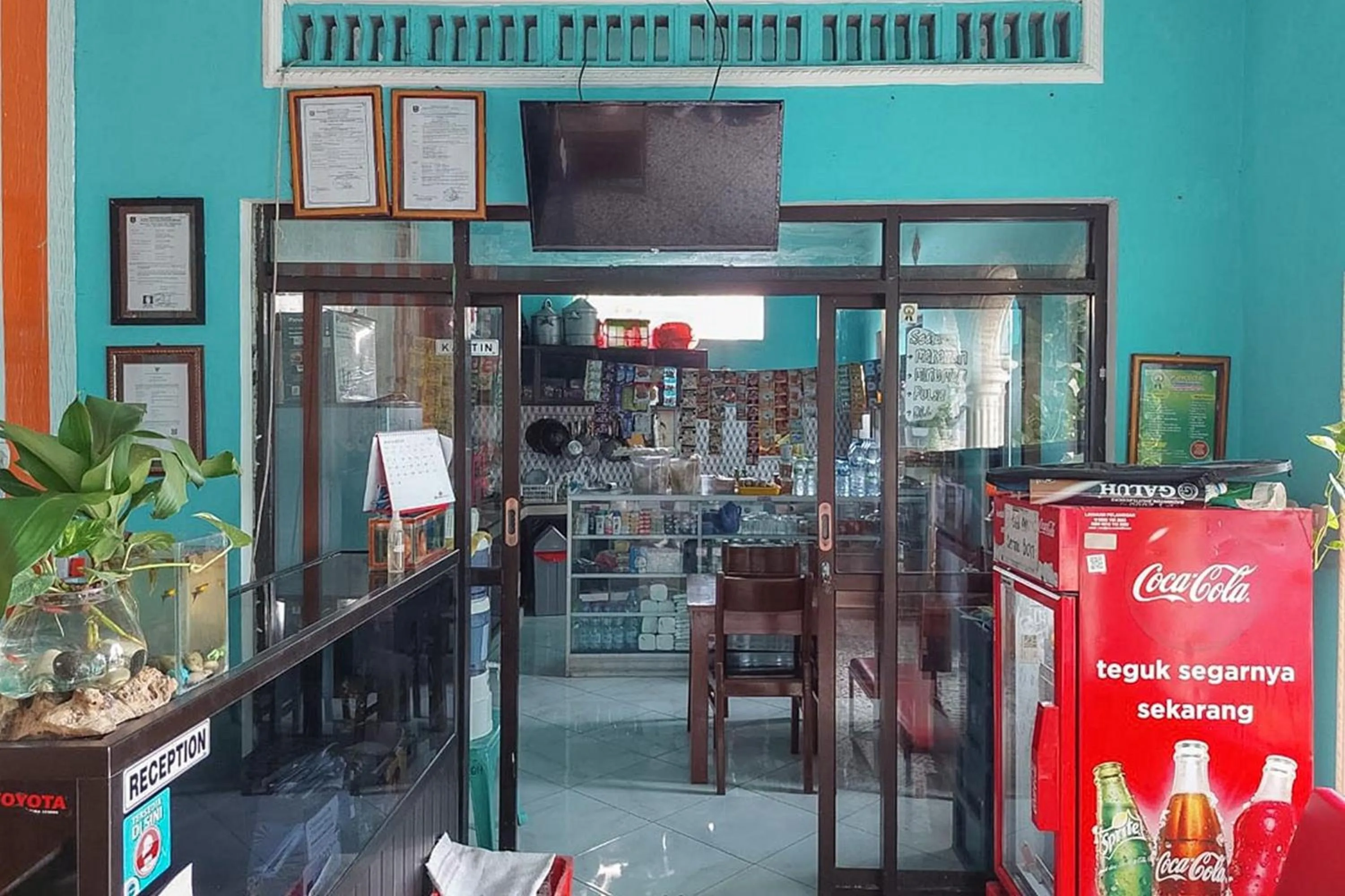 Property building in Icha Homestay near Terminal Purabaya Madiun