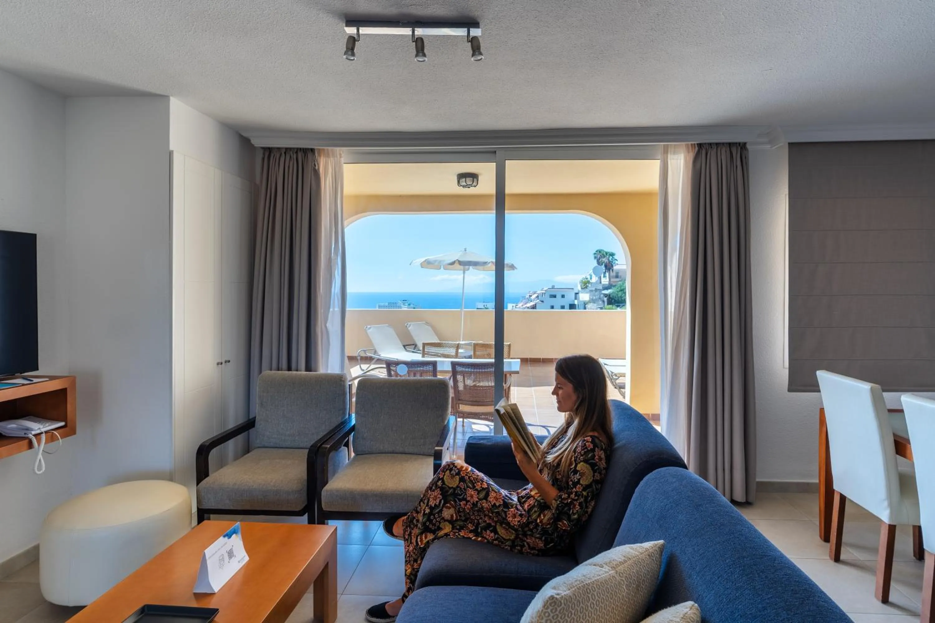 Living room in Wyndham Residences Costa Adeje