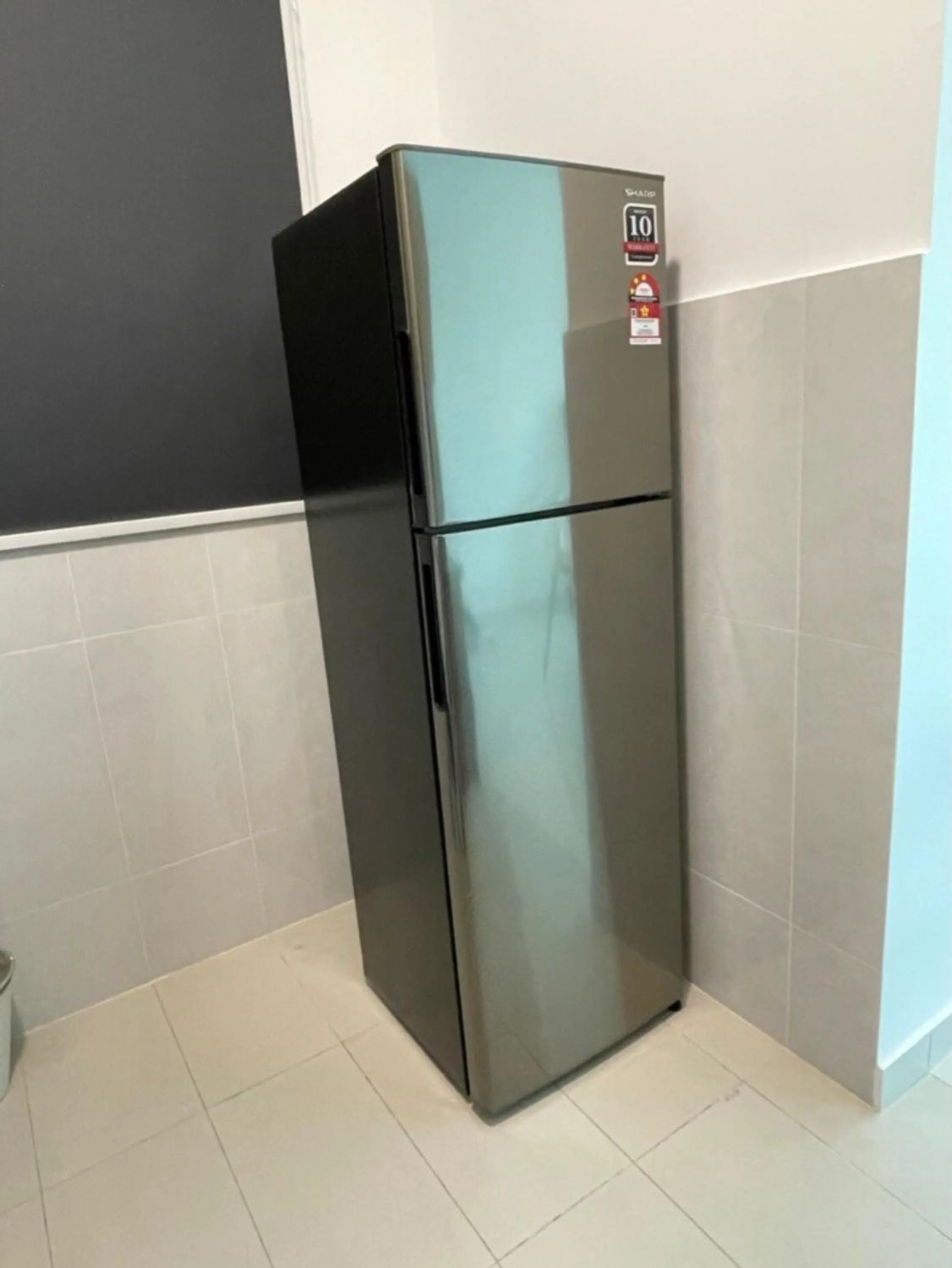 Kitchen or kitchenette in Greenfield Residence Bandar Sunway