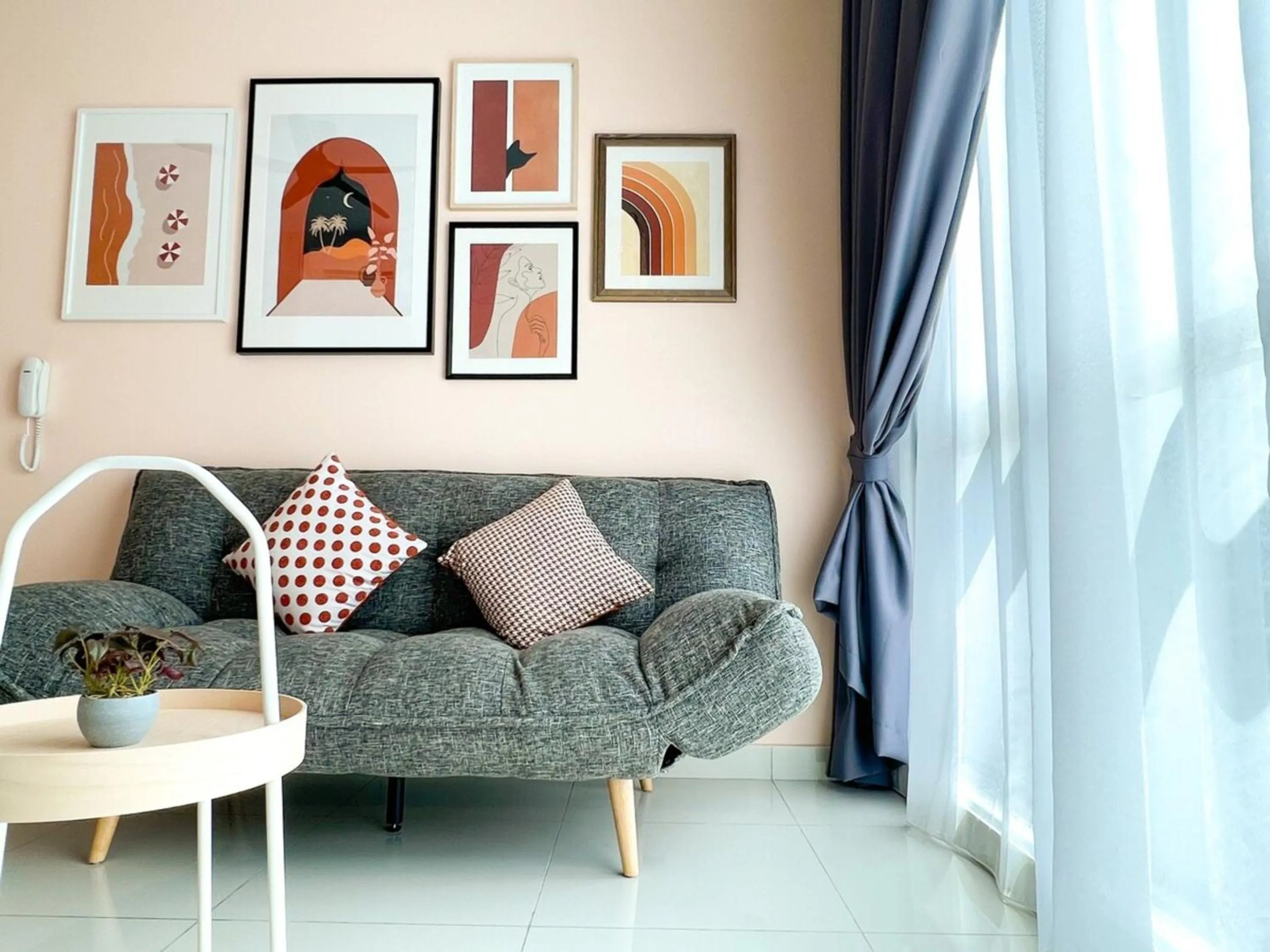 Living room in Greenfield Residence Bandar Sunway