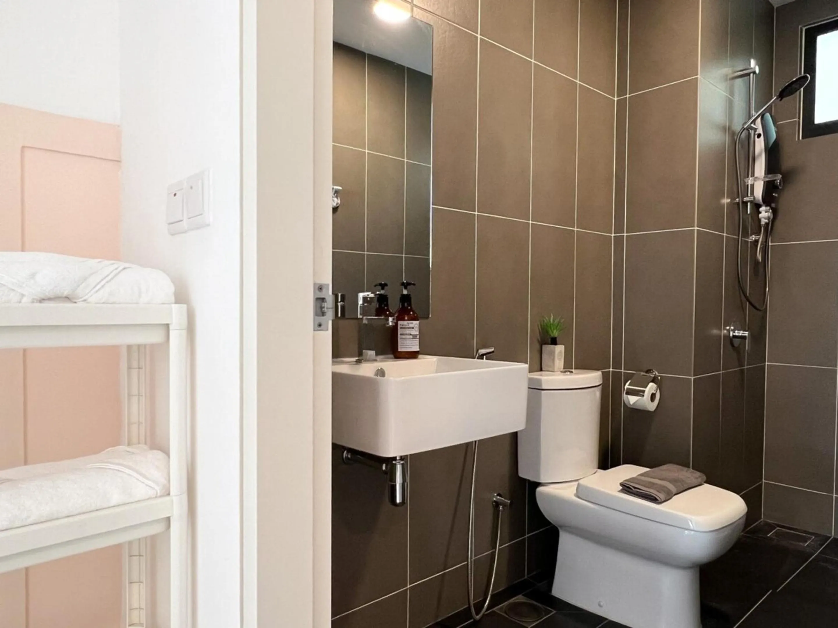 Shower in Greenfield Residence Bandar Sunway