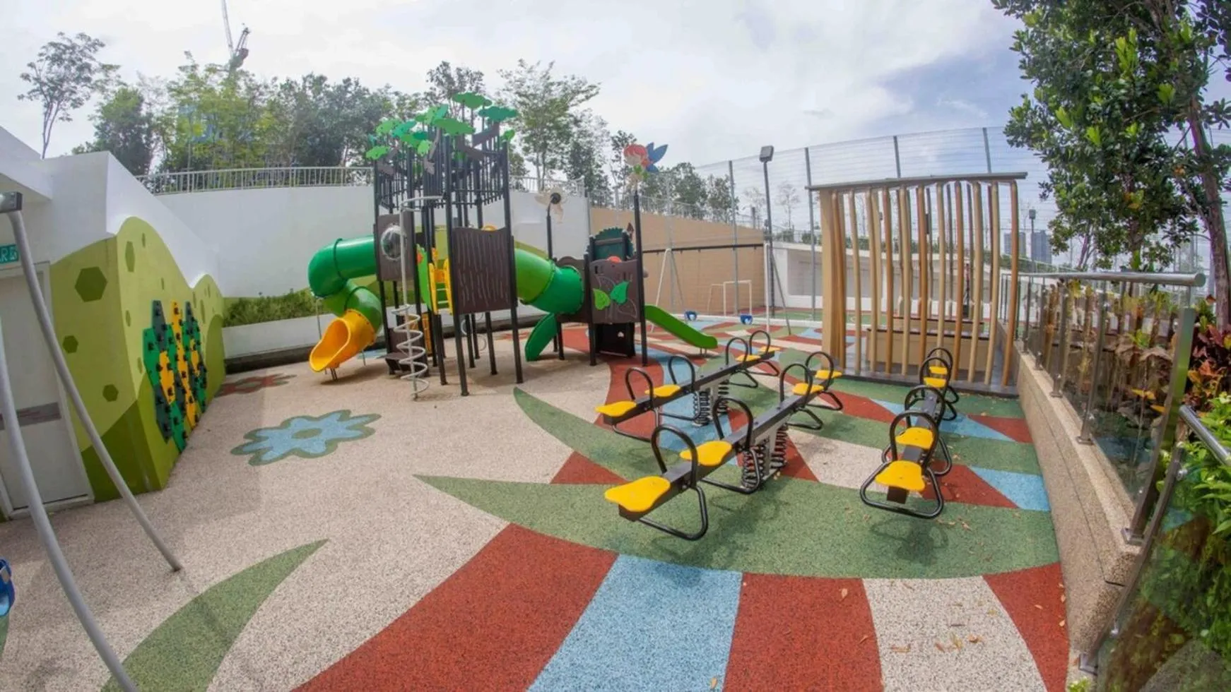Children play ground in Greenfield Residence Bandar Sunway