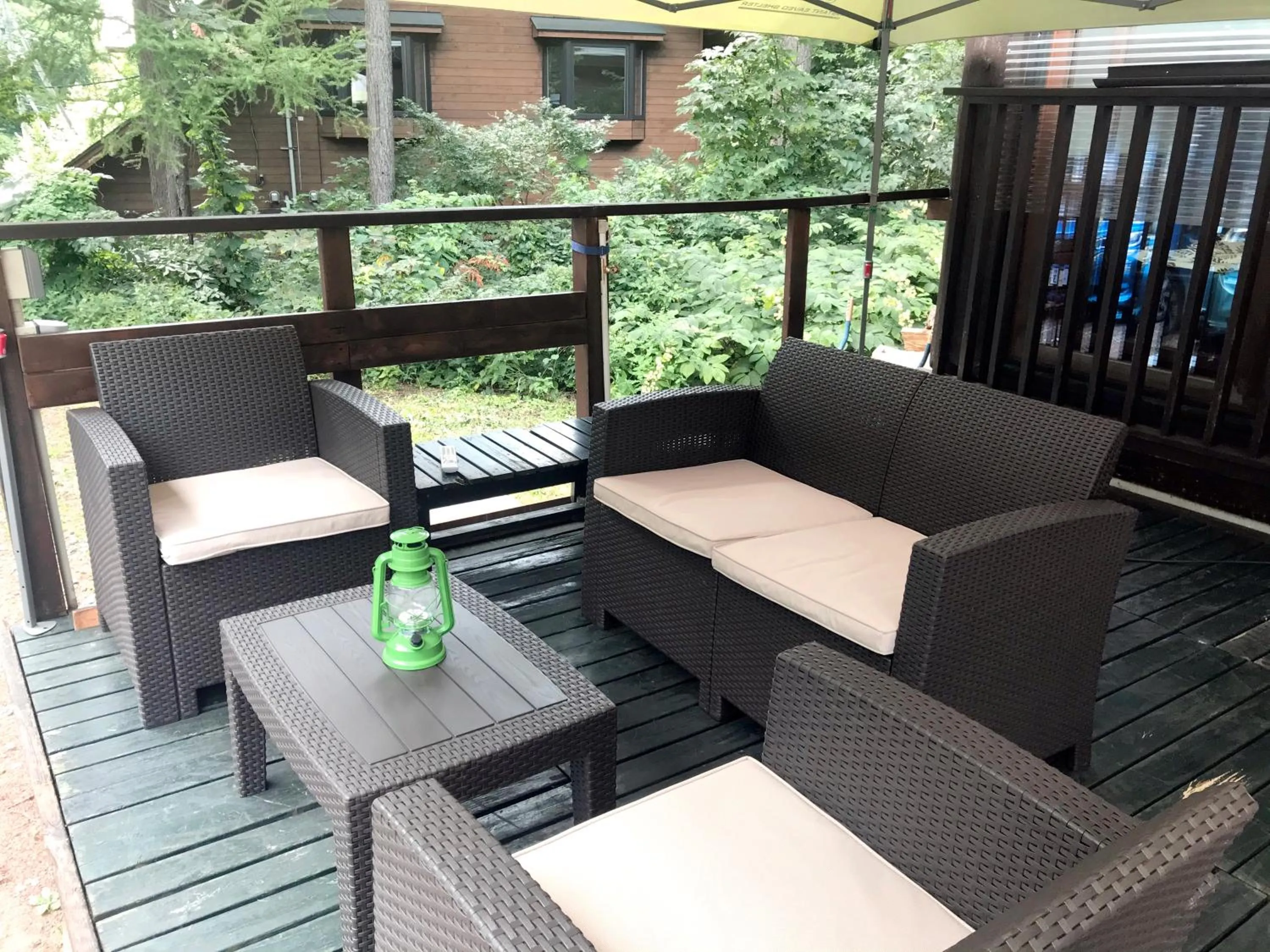 Balcony/Terrace in Petit Hotel Kazekozou