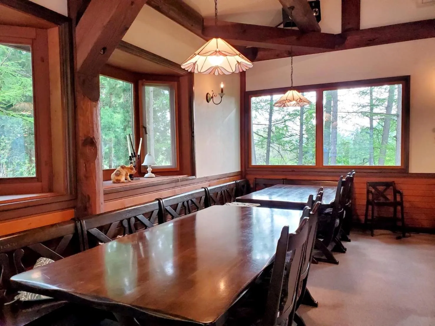 Dining area in Petit Hotel Kazekozou