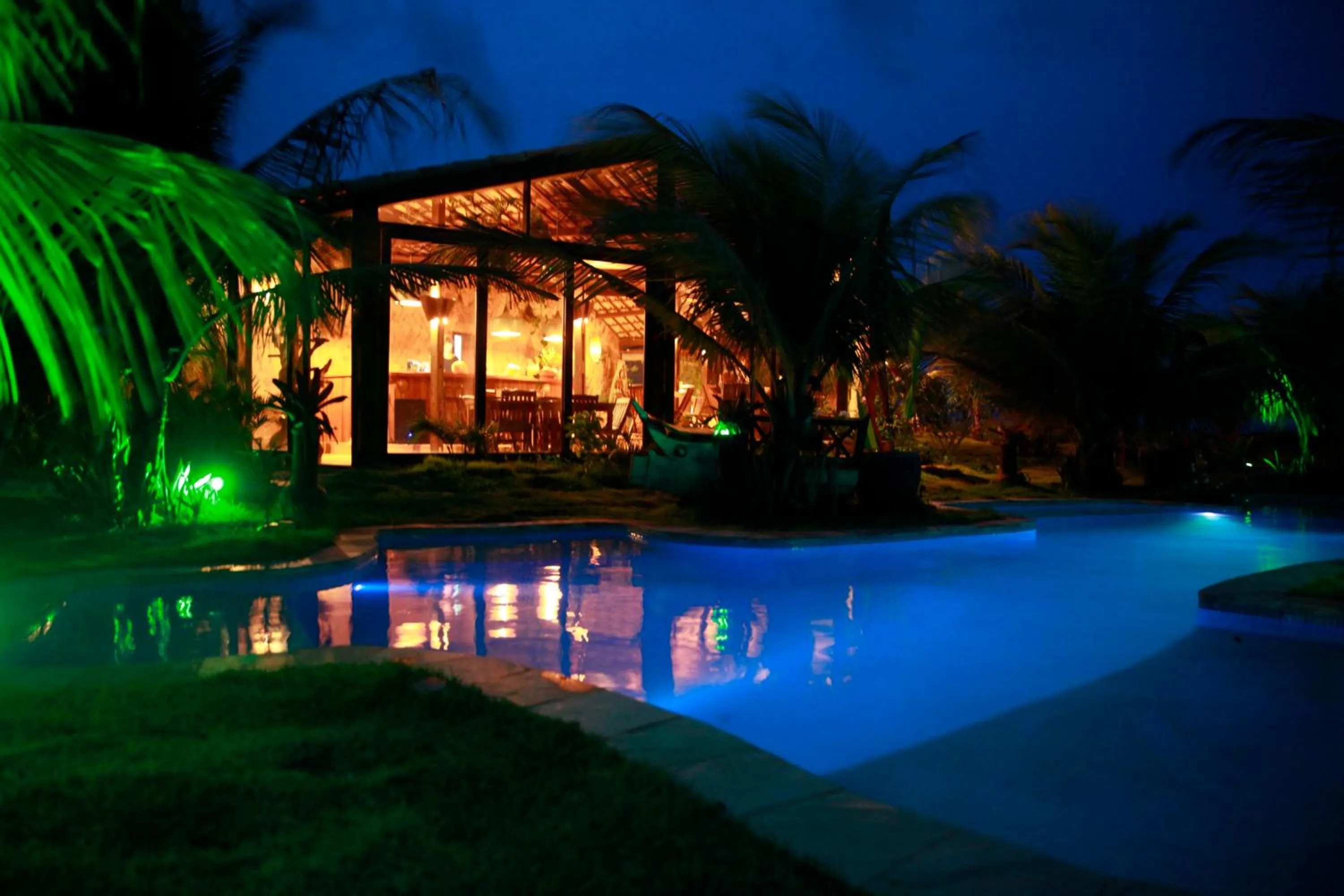 Pool view in Paua Hotel Boutique