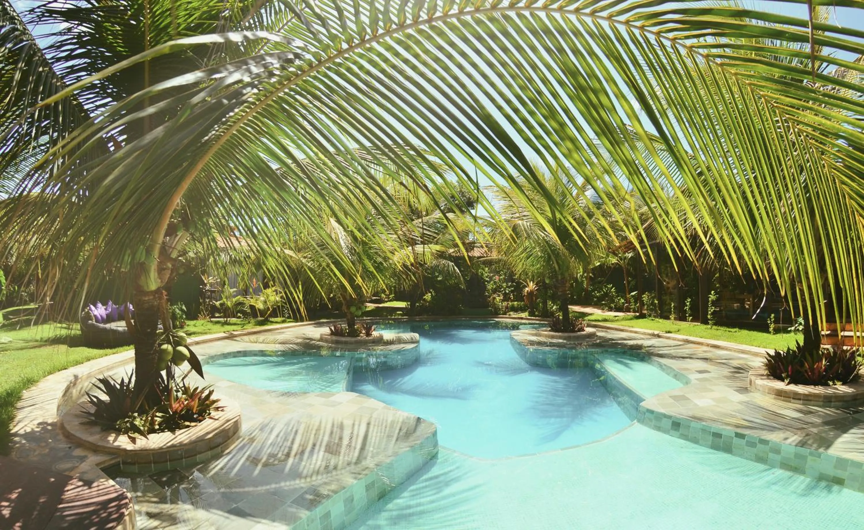 Swimming pool in Paua Hotel Boutique