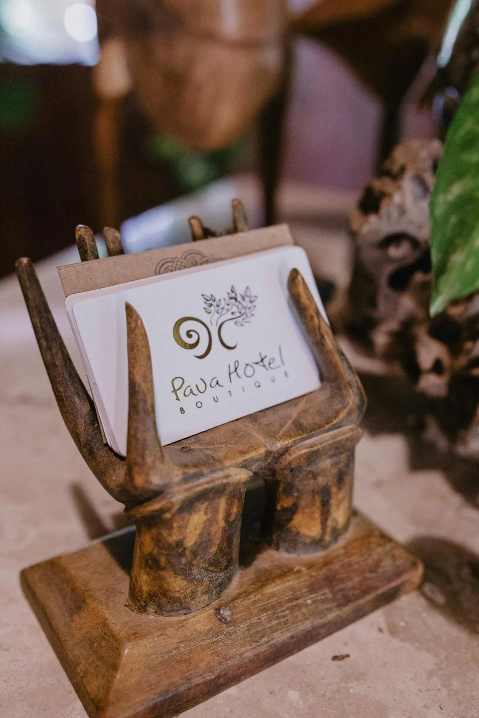 Decorative detail in Paua Hotel Boutique