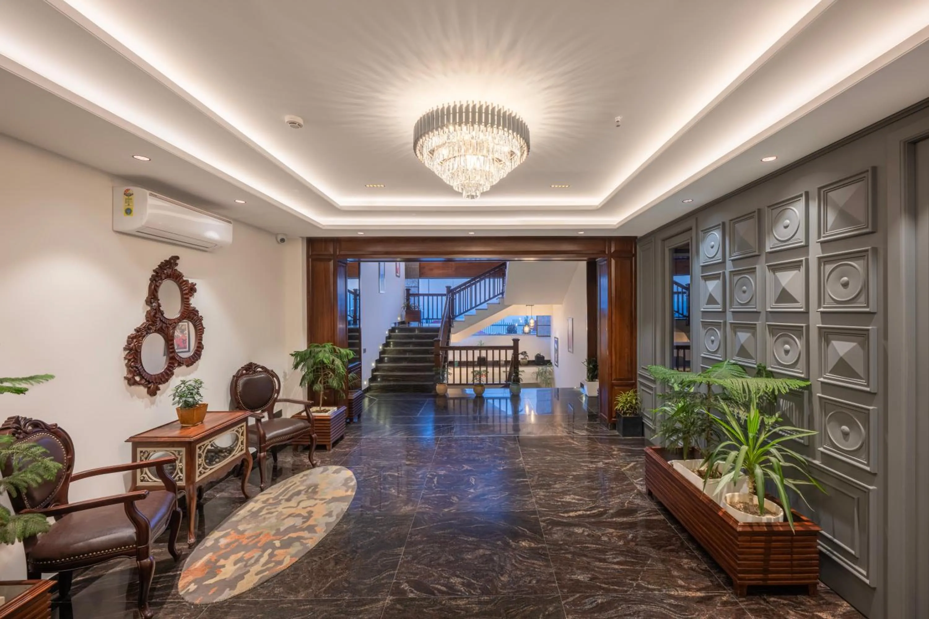 Lobby or reception in WelcomHeritage Elysium Resort & Spa