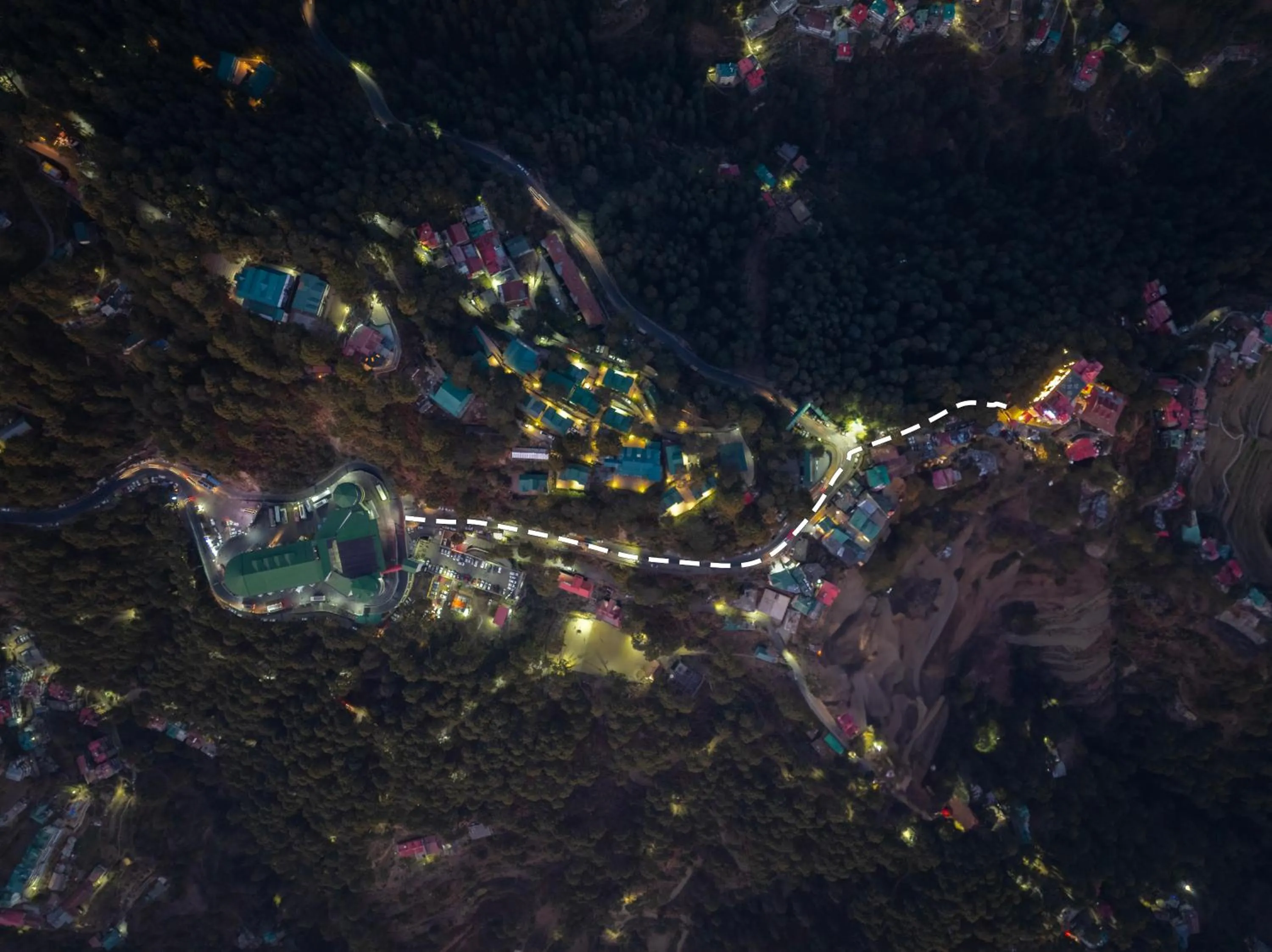 Bird's eye view in WelcomHeritage Elysium Resort & Spa