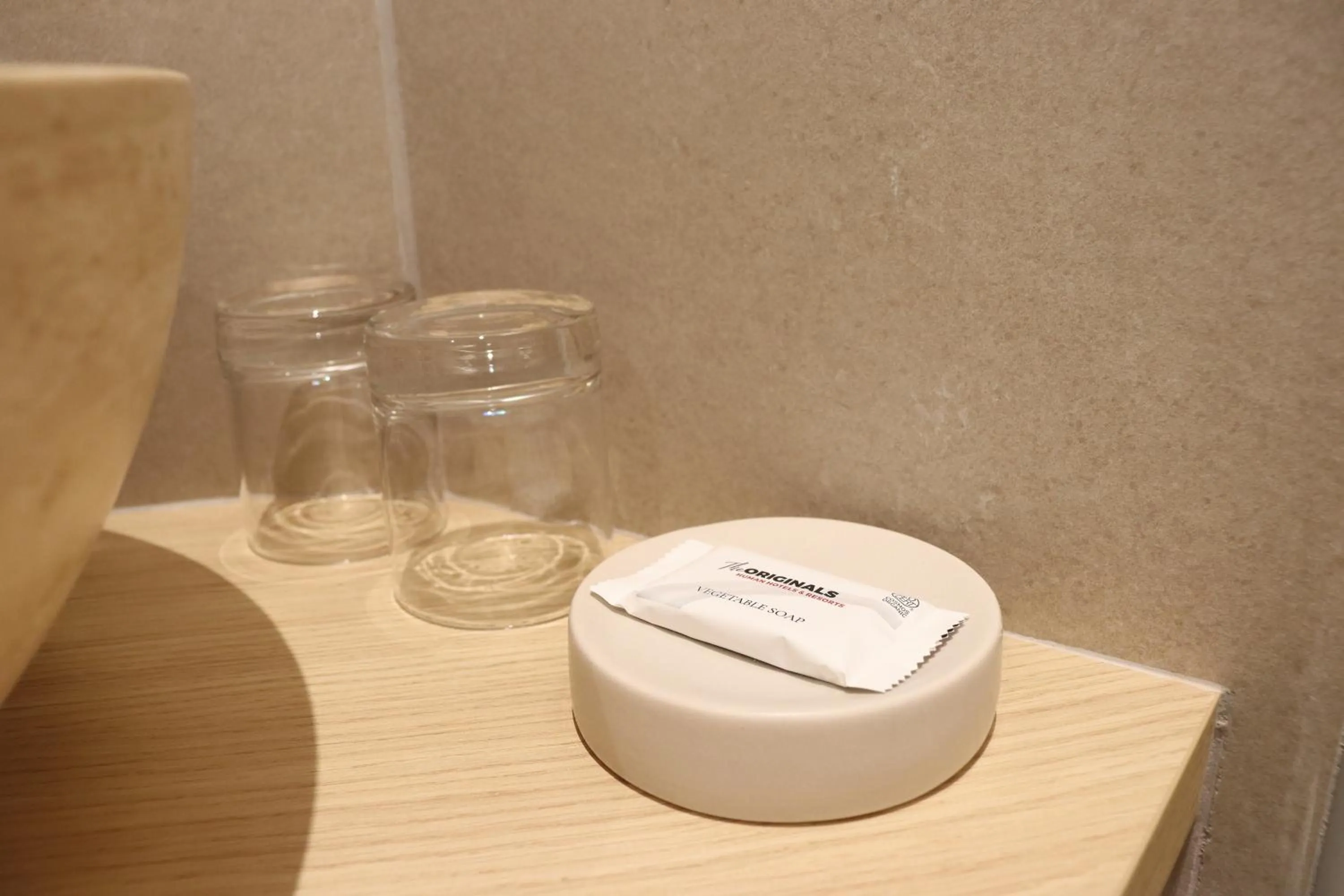 Bathroom in Mas des Romarins, The Originals Relais