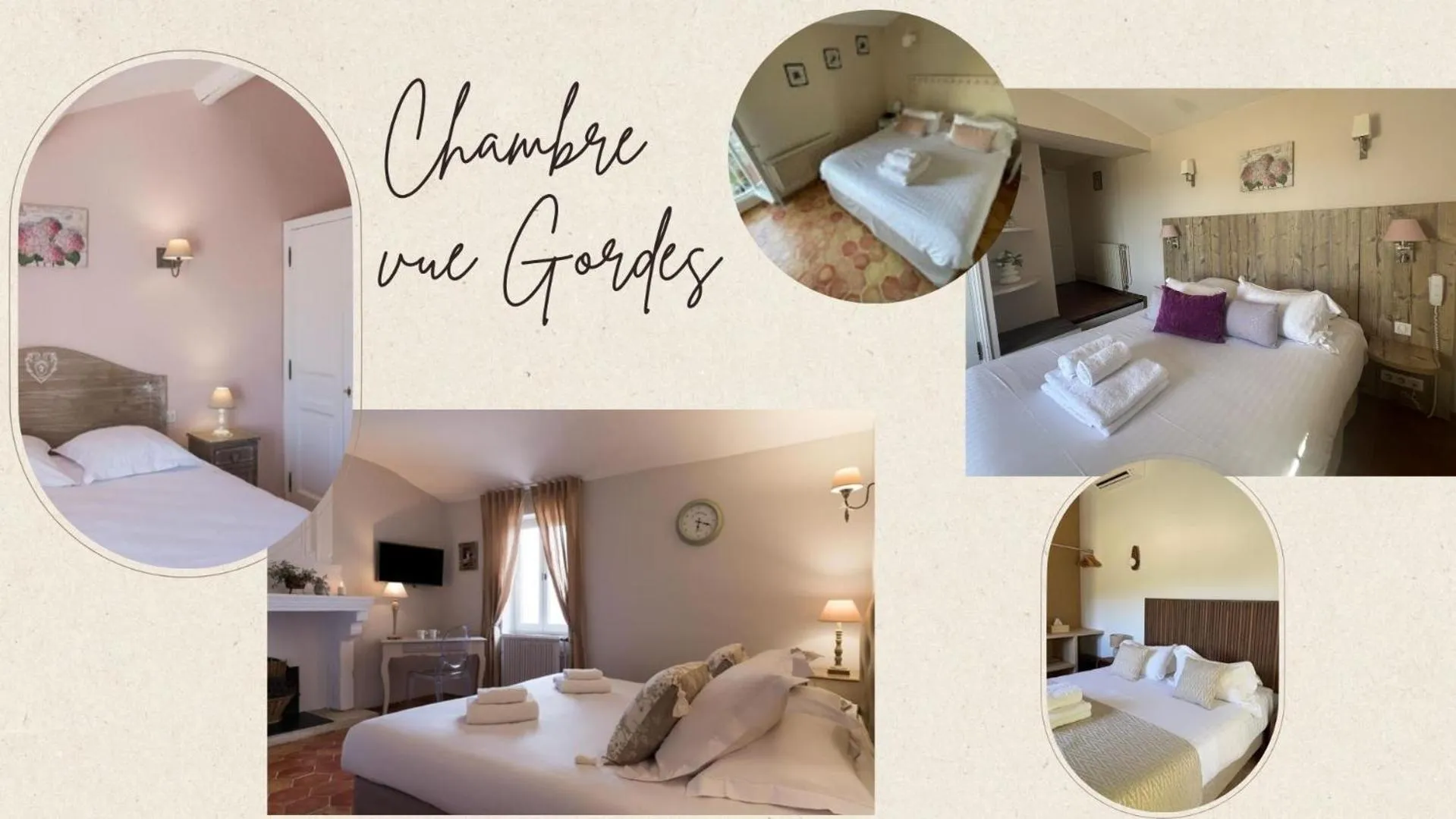 Photo of the whole room, Bed in Mas des Romarins, The Originals Relais