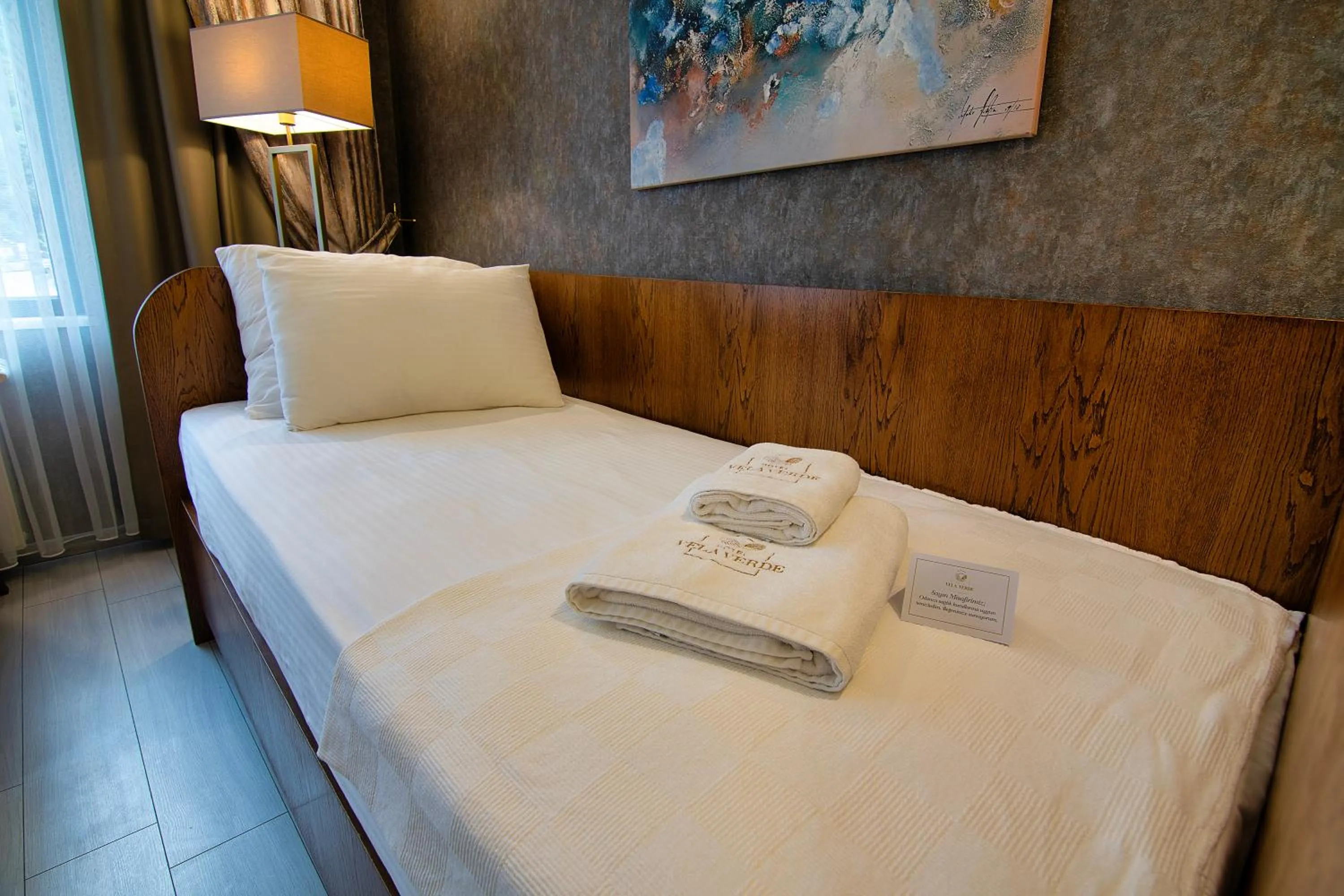 Bed in Vela Verde Hotel & SPA