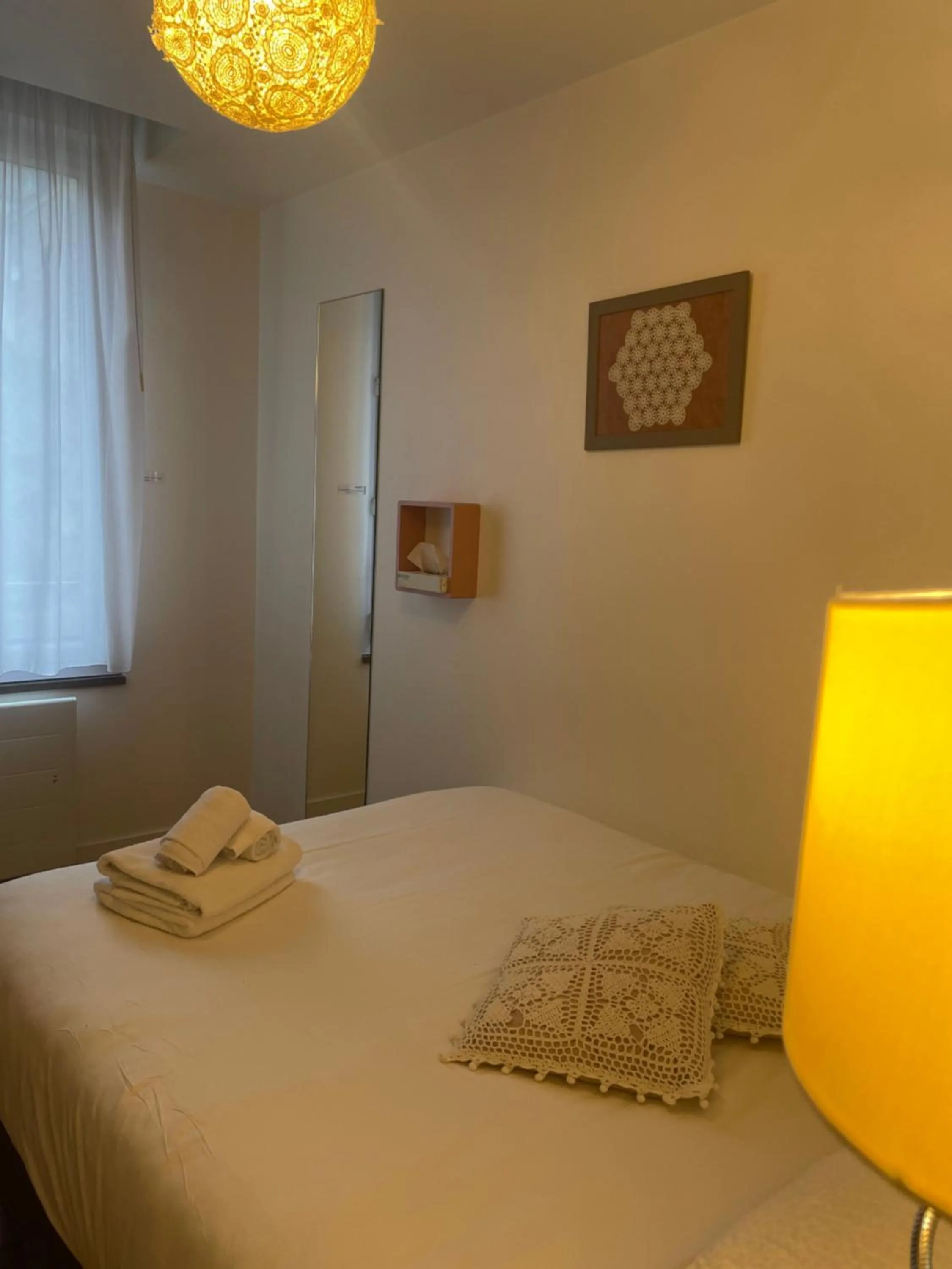 Bedroom, Bed in Garden Hotel Rennes Centre Gare