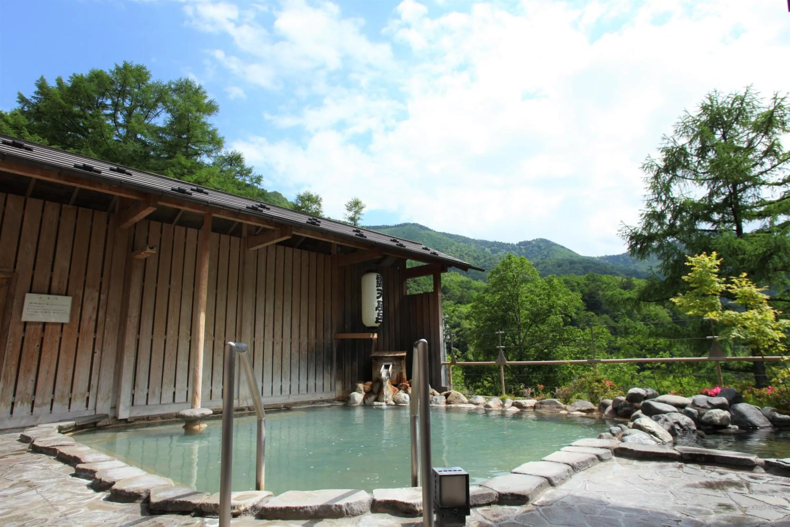 Hot Spring Bath in Shirafune Grand Hotel