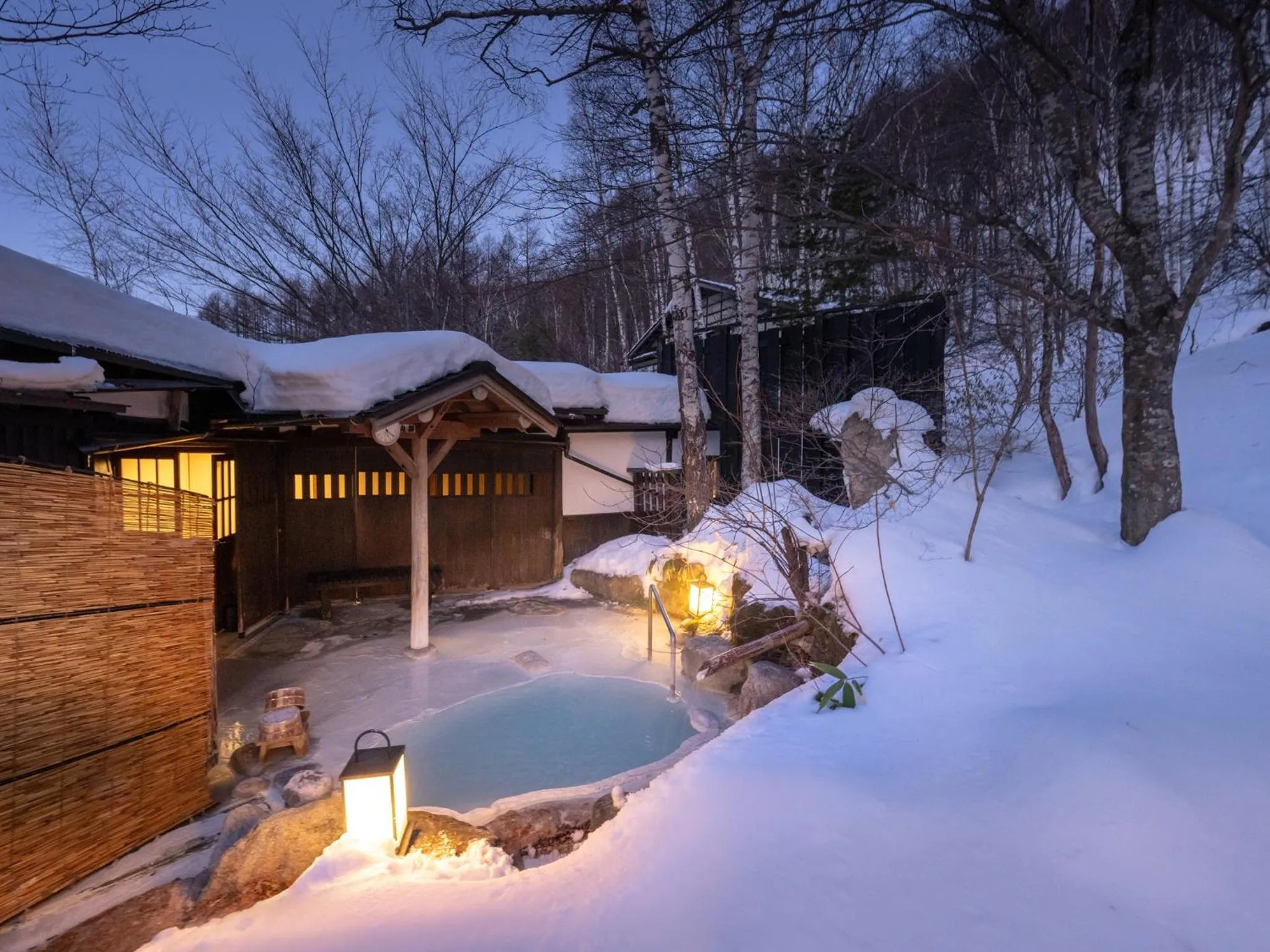 Open Air Bath in Konashi No Yu Sasaya