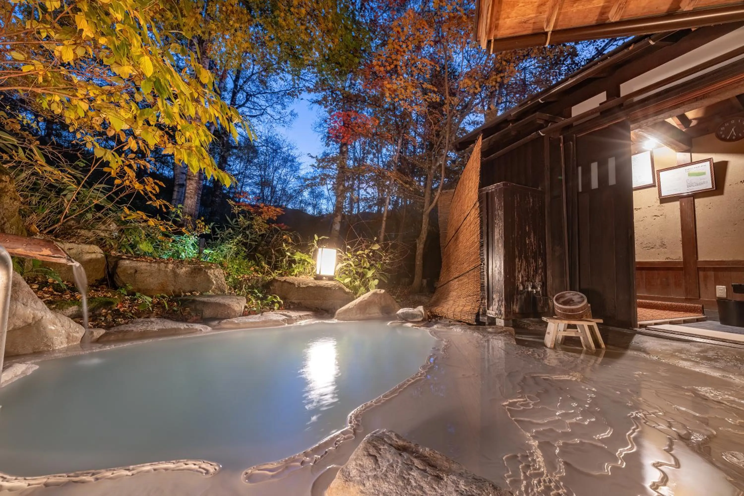 Hot Spring Bath in Konashi No Yu Sasaya