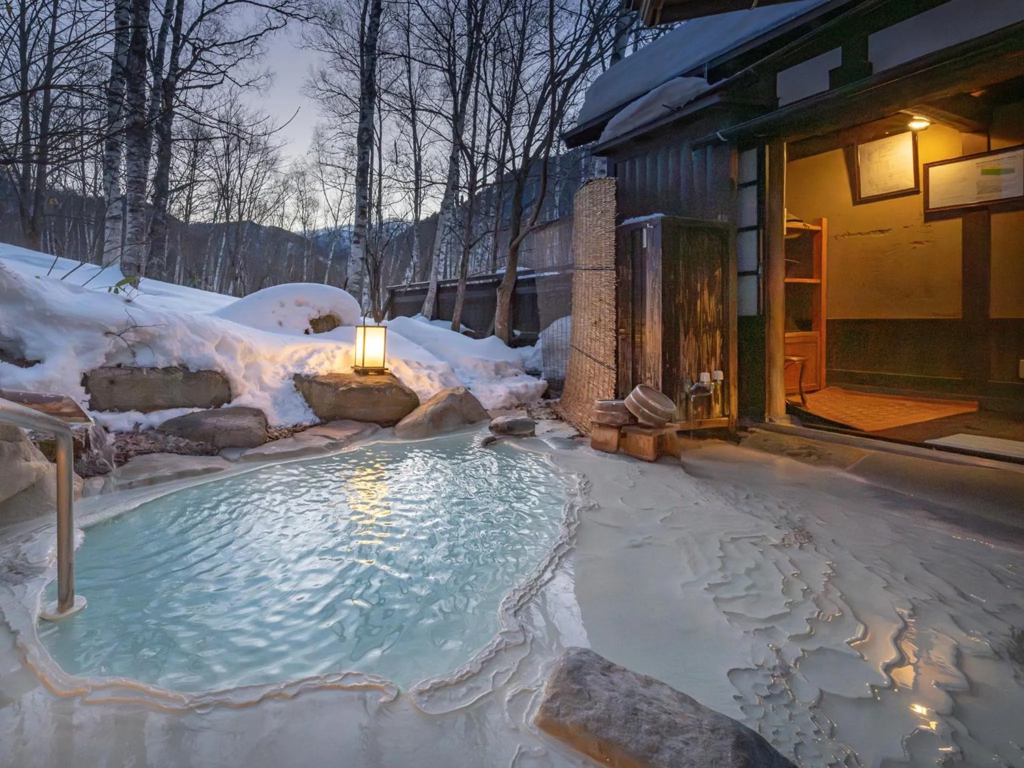 Open Air Bath in Konashi No Yu Sasaya