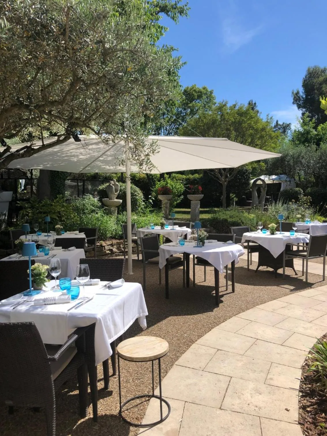 Patio in Mas des Carassins