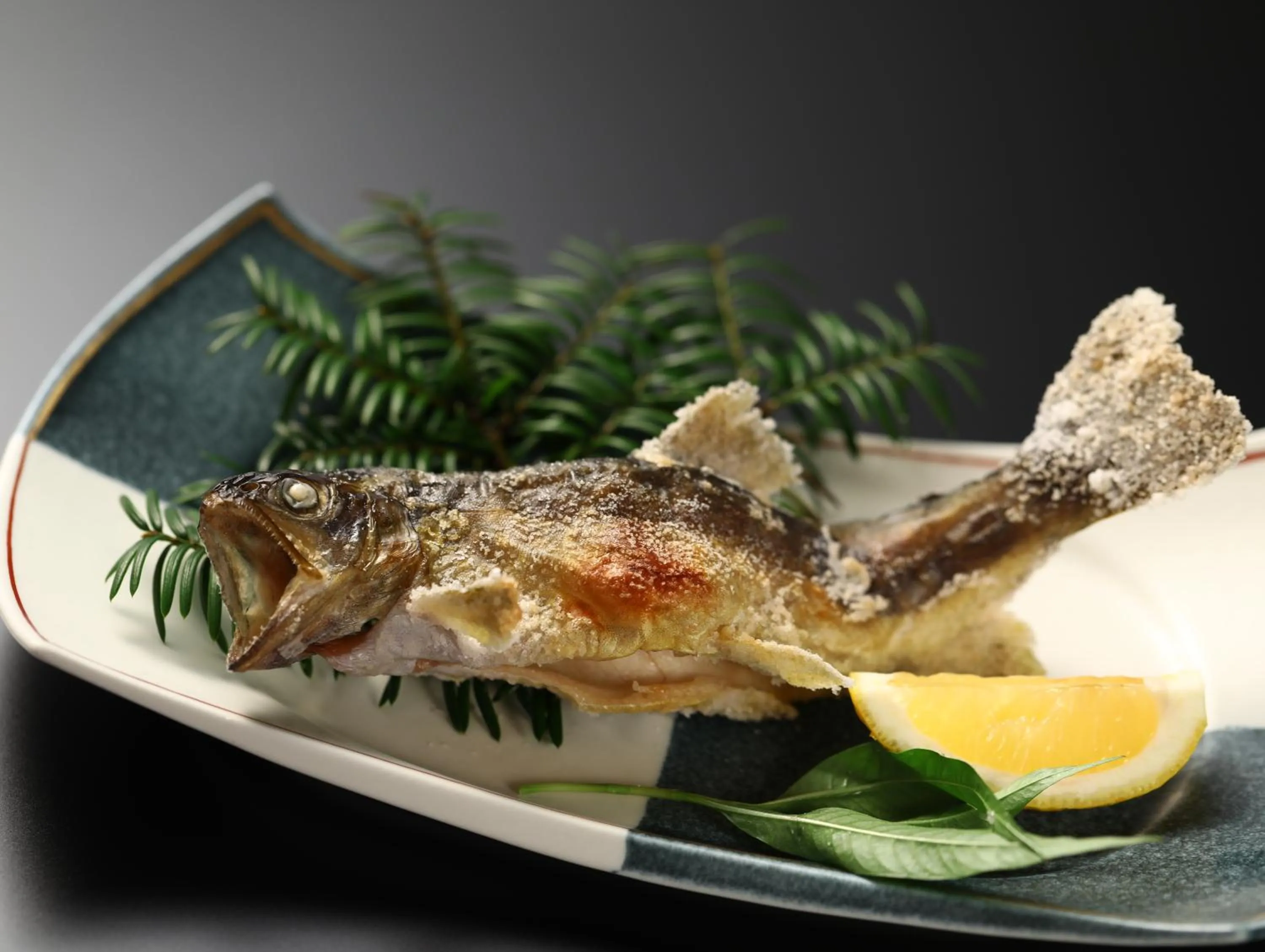 Food close-up in Keiryuso Siorie