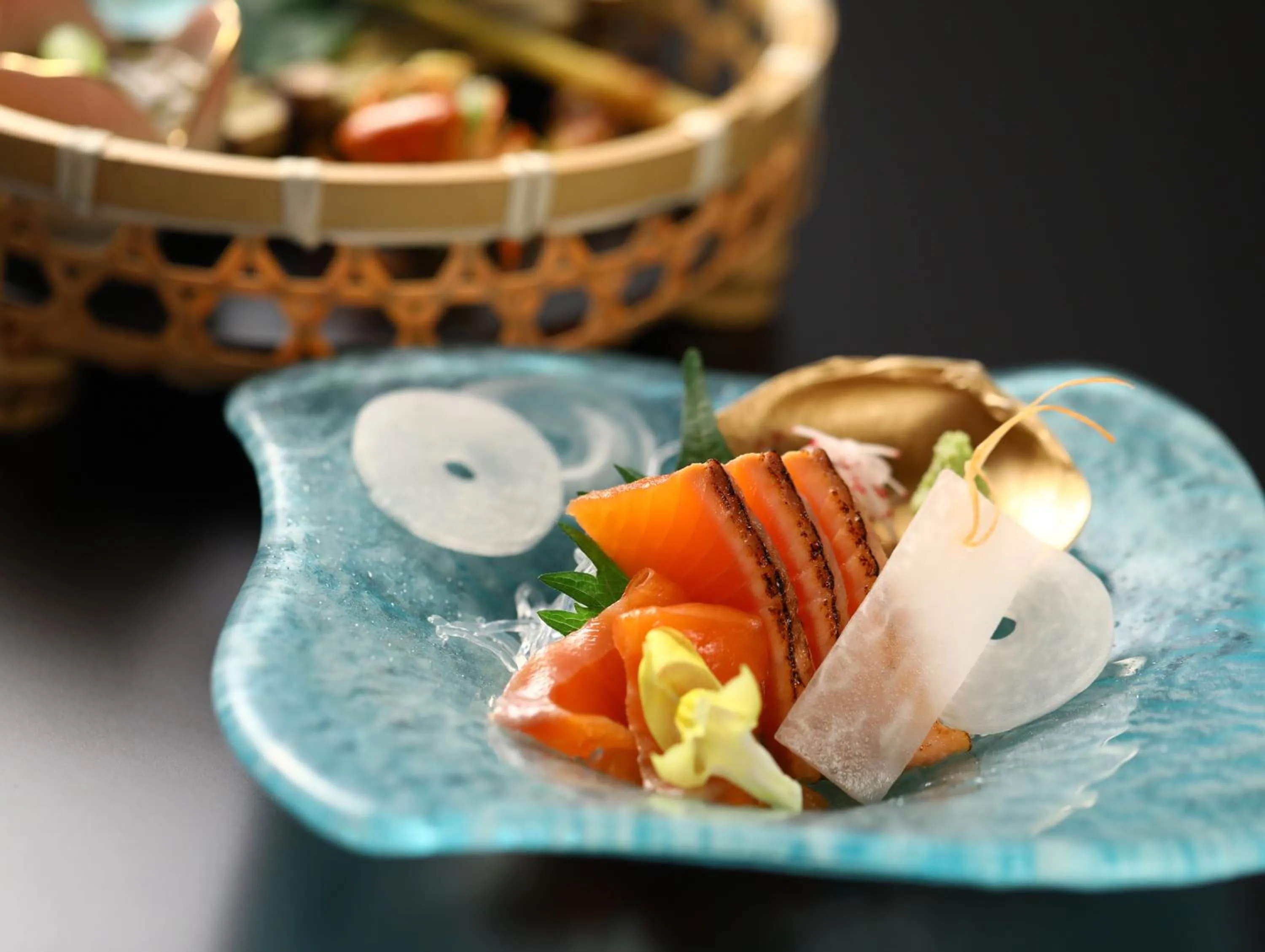 Food close-up in Keiryuso Siorie