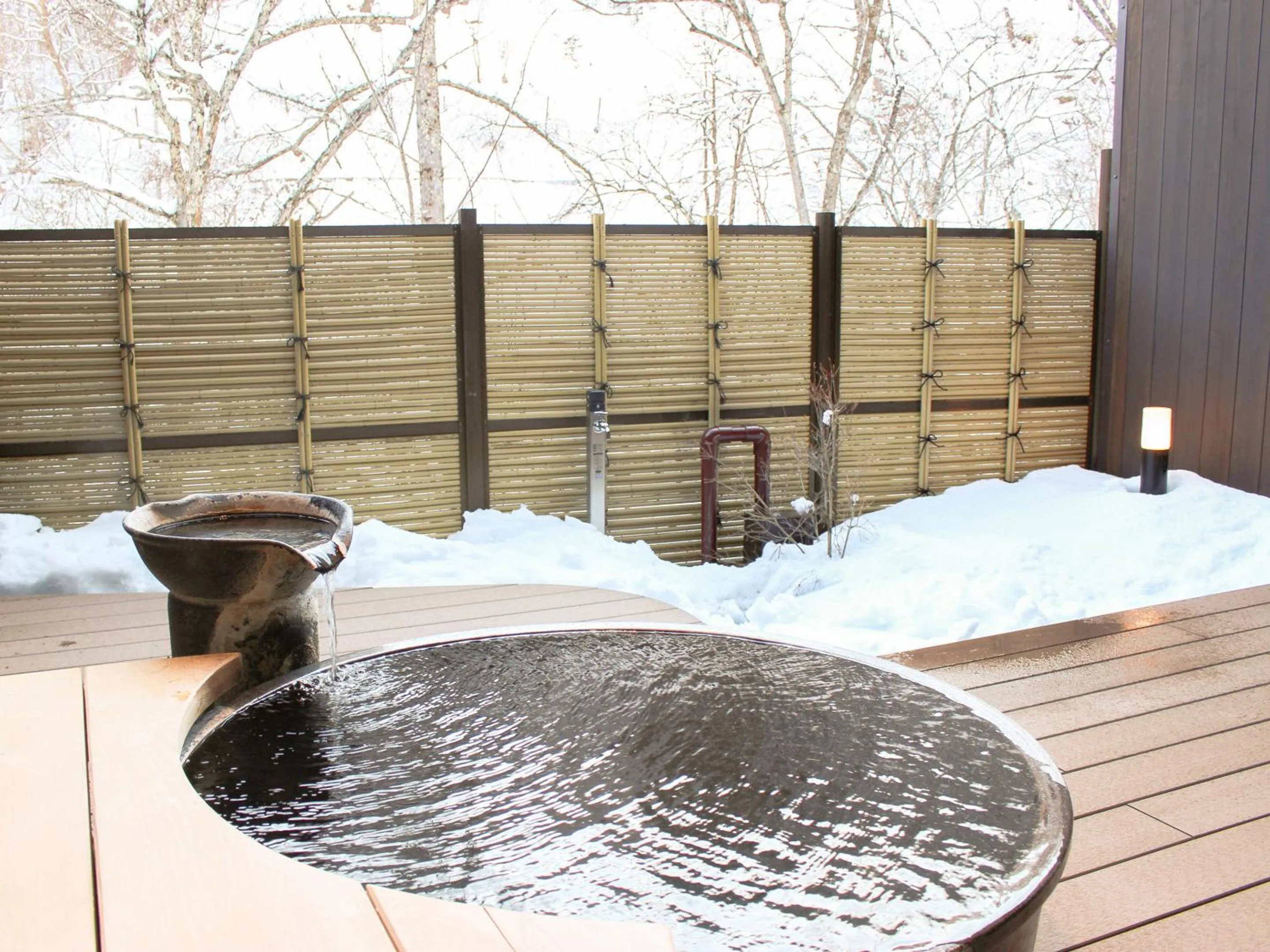 Open Air Bath in Keiryuso Siorie