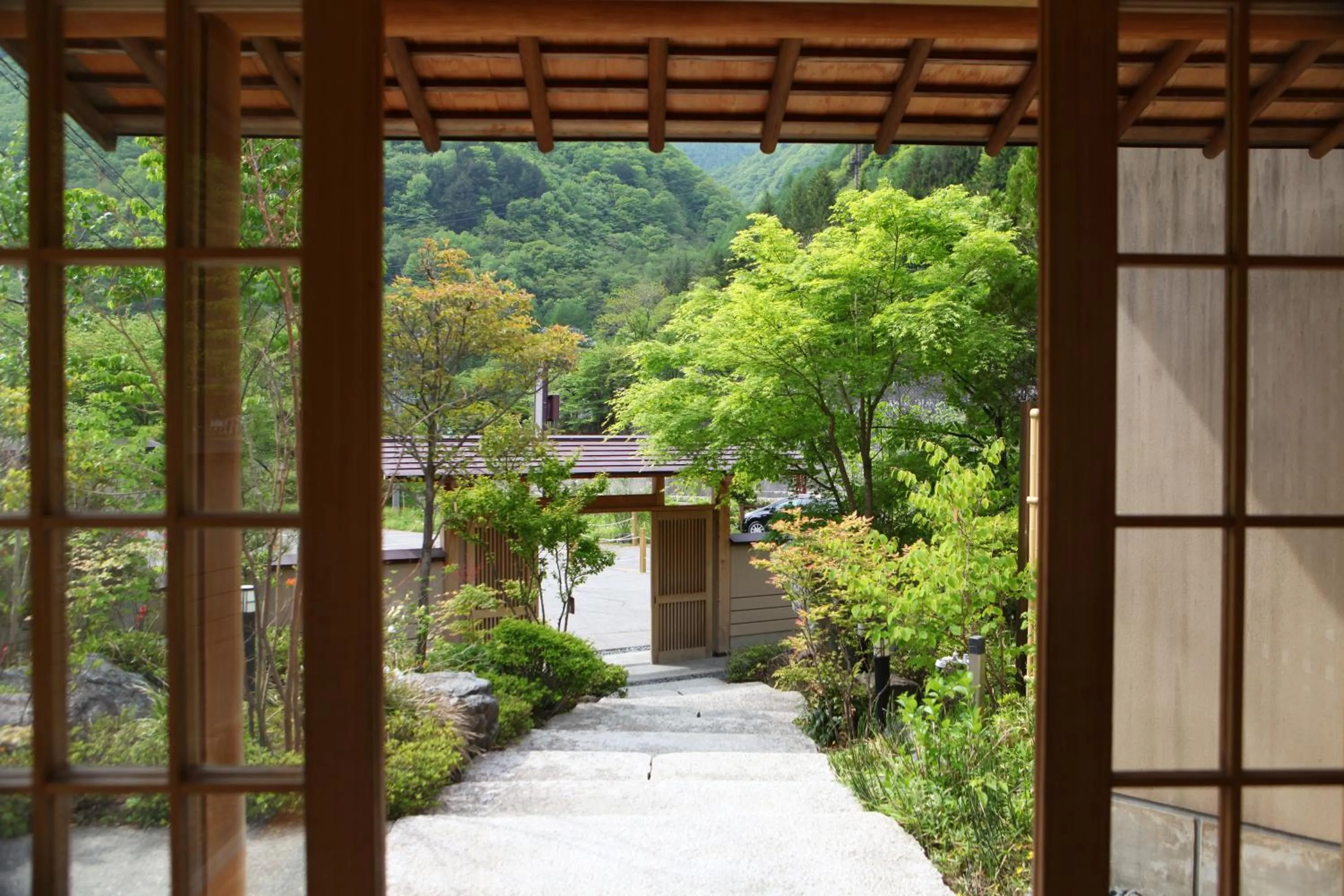 Facade/entrance in Keiryuso Siorie