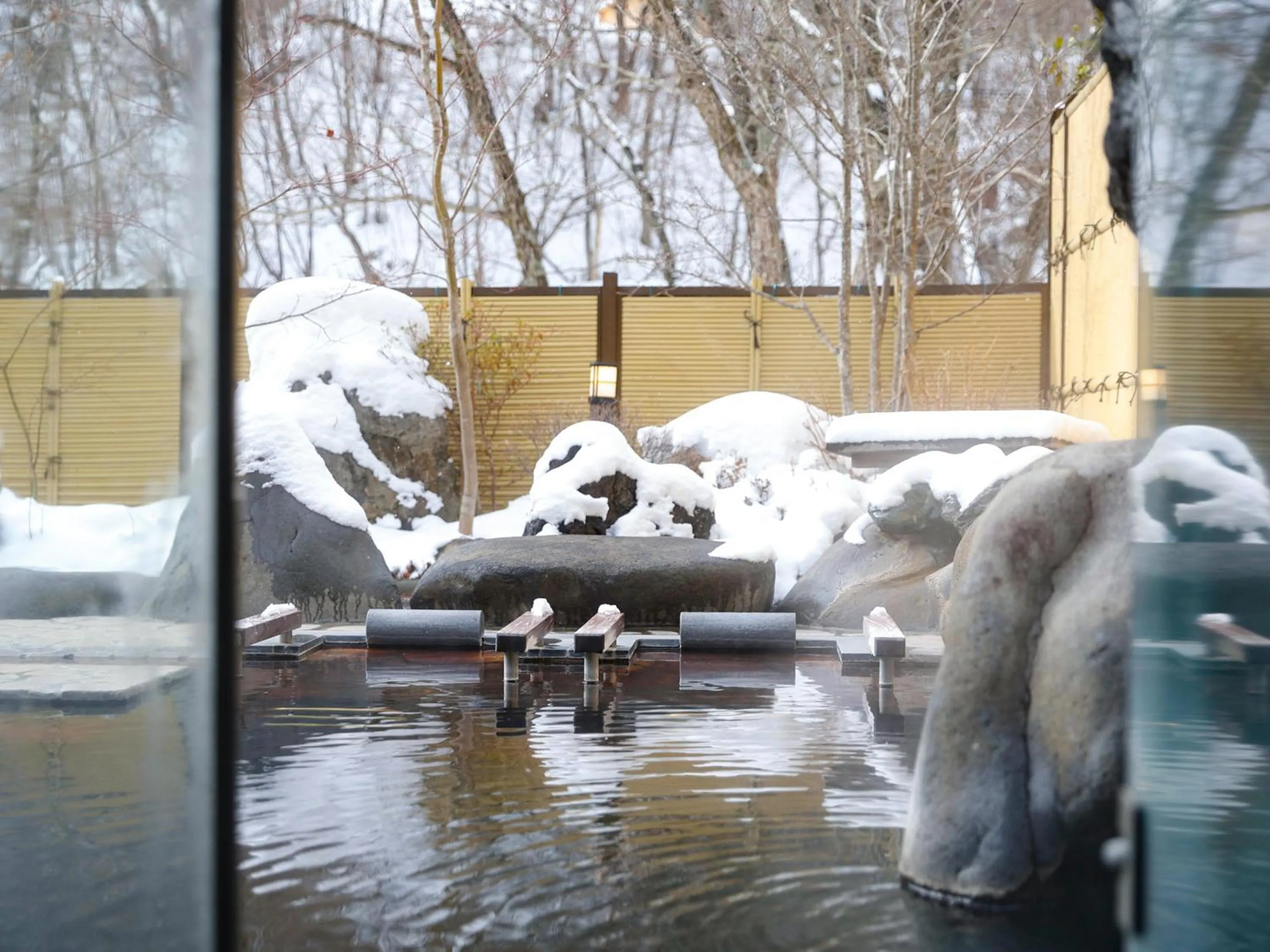 Open Air Bath in Keiryuso Siorie