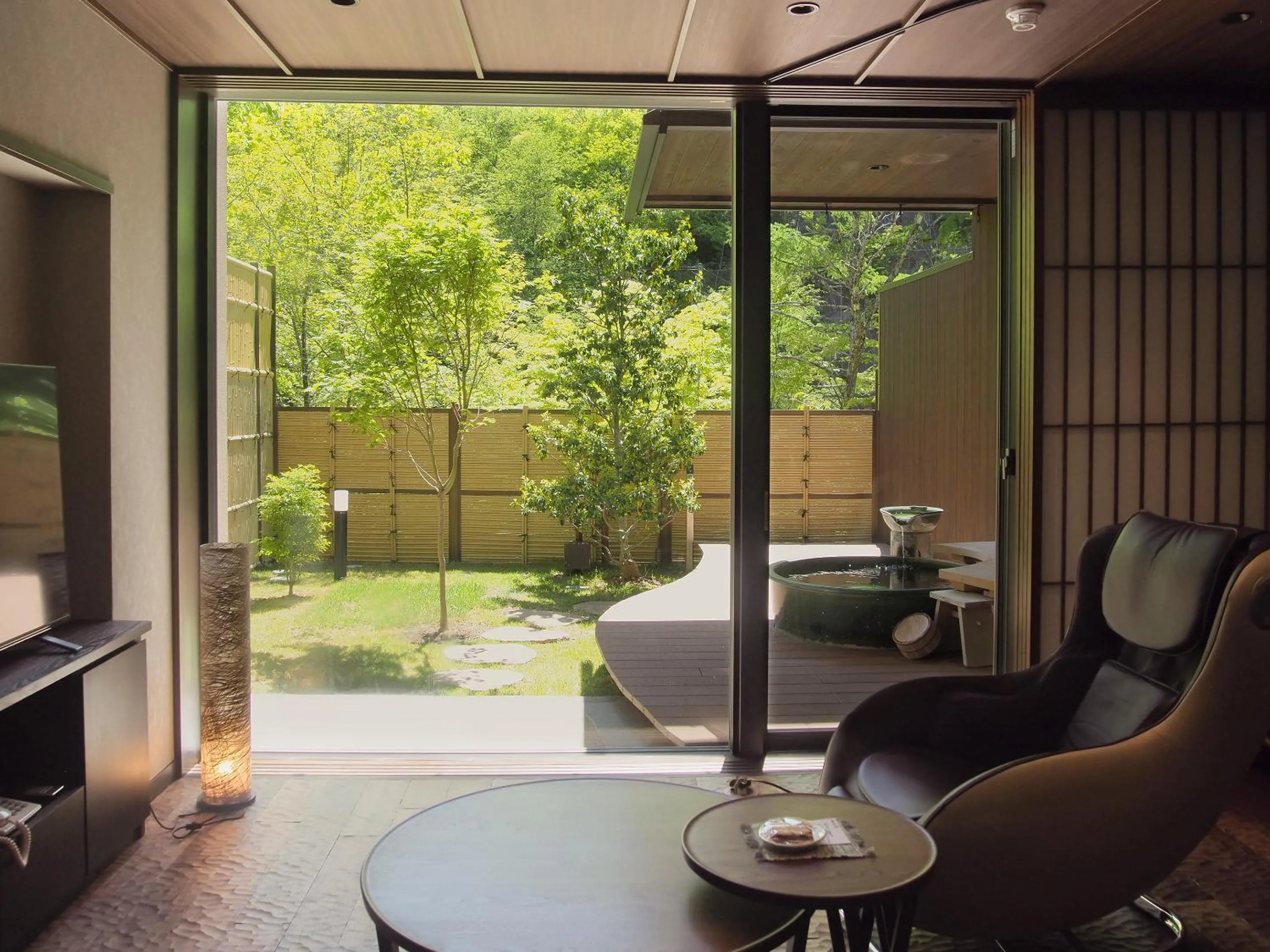 Open Air Bath in Keiryuso Siorie