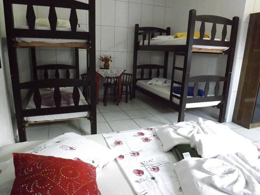 Bed in Pousada Anjo Gabriel