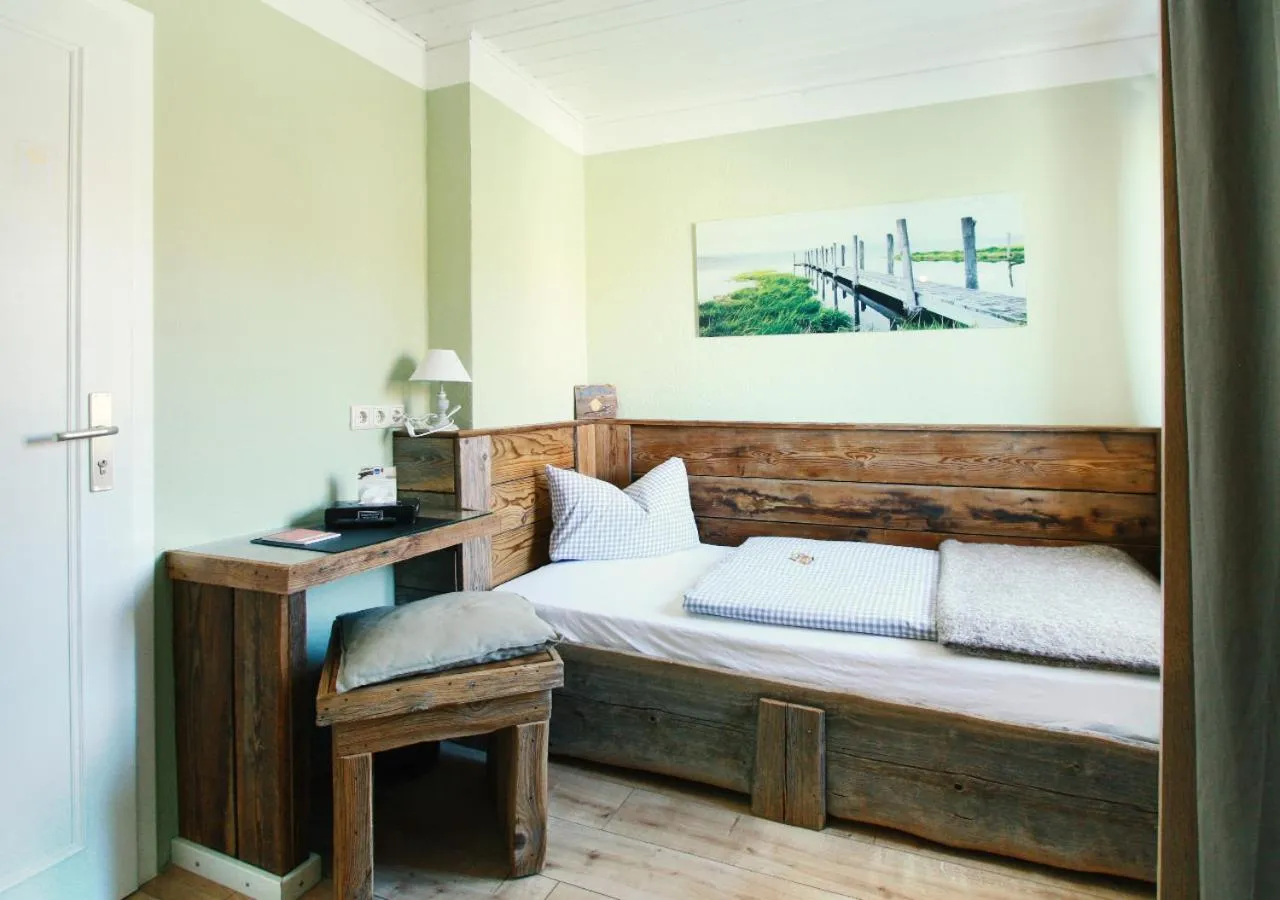 Photo of the whole room, Bed in ARRIVEL Pension Haus am Bach