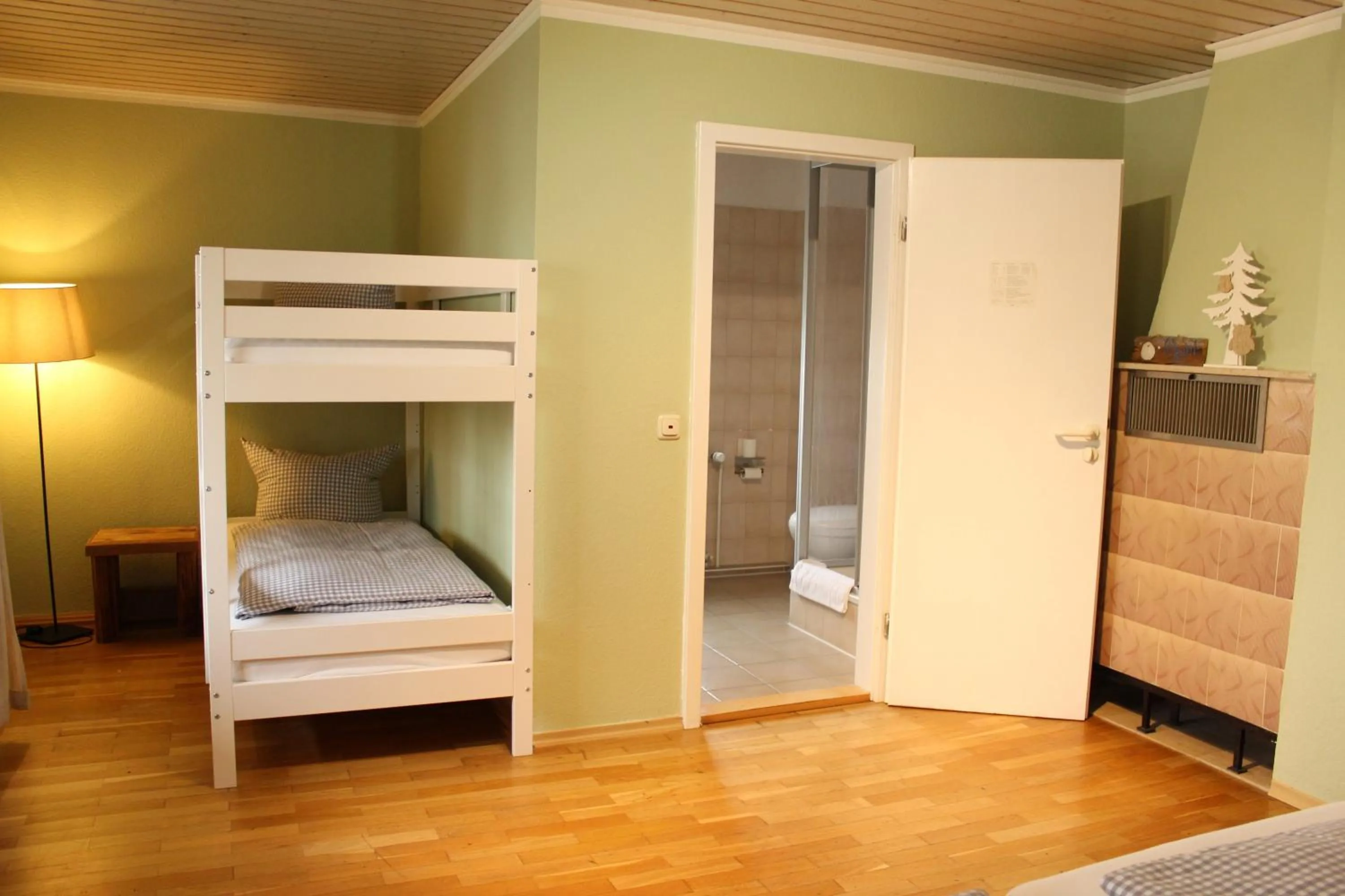Photo of the whole room, Bed in ARRIVEL Pension Haus am Bach