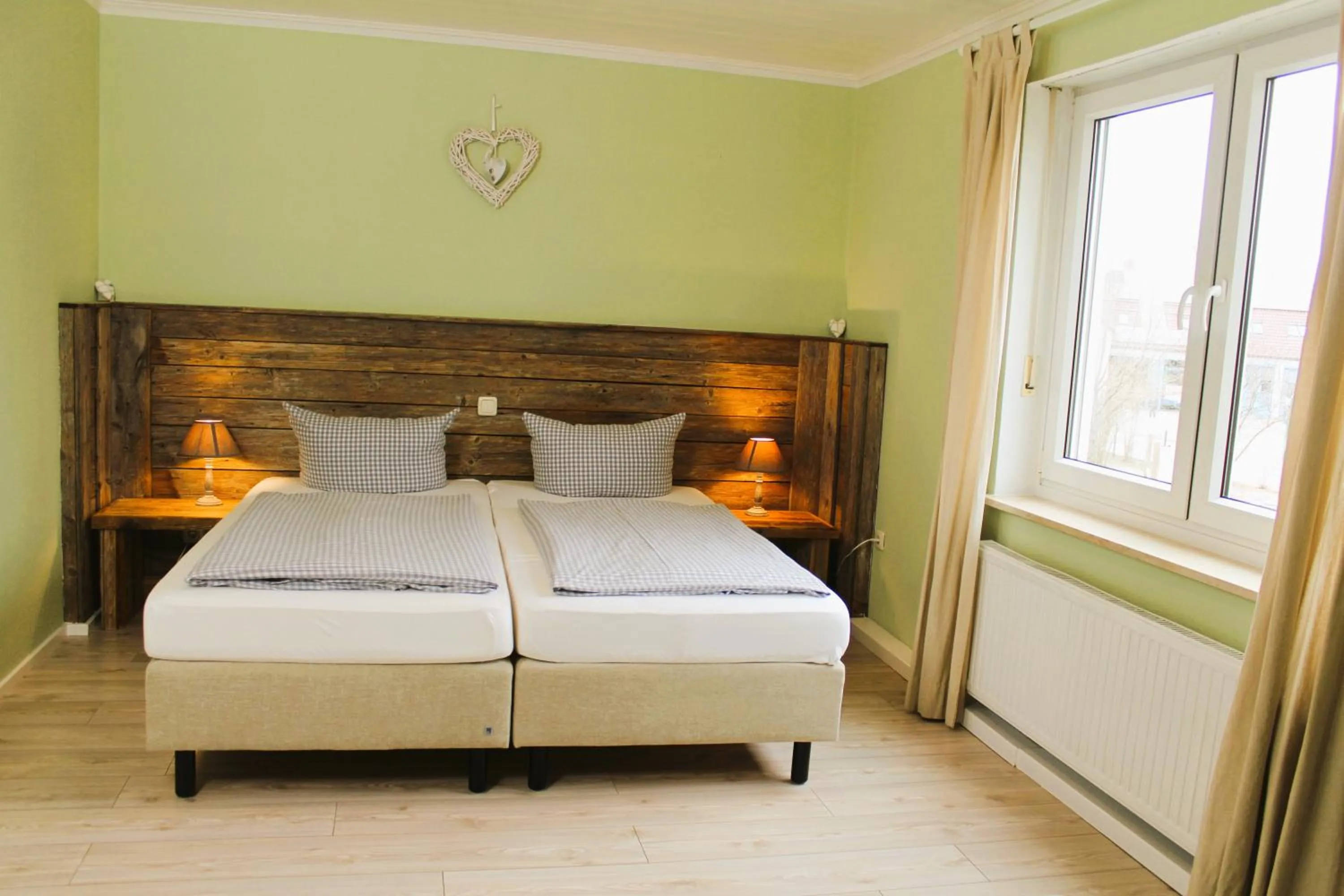 Photo of the whole room, Bed in ARRIVEL Pension Haus am Bach