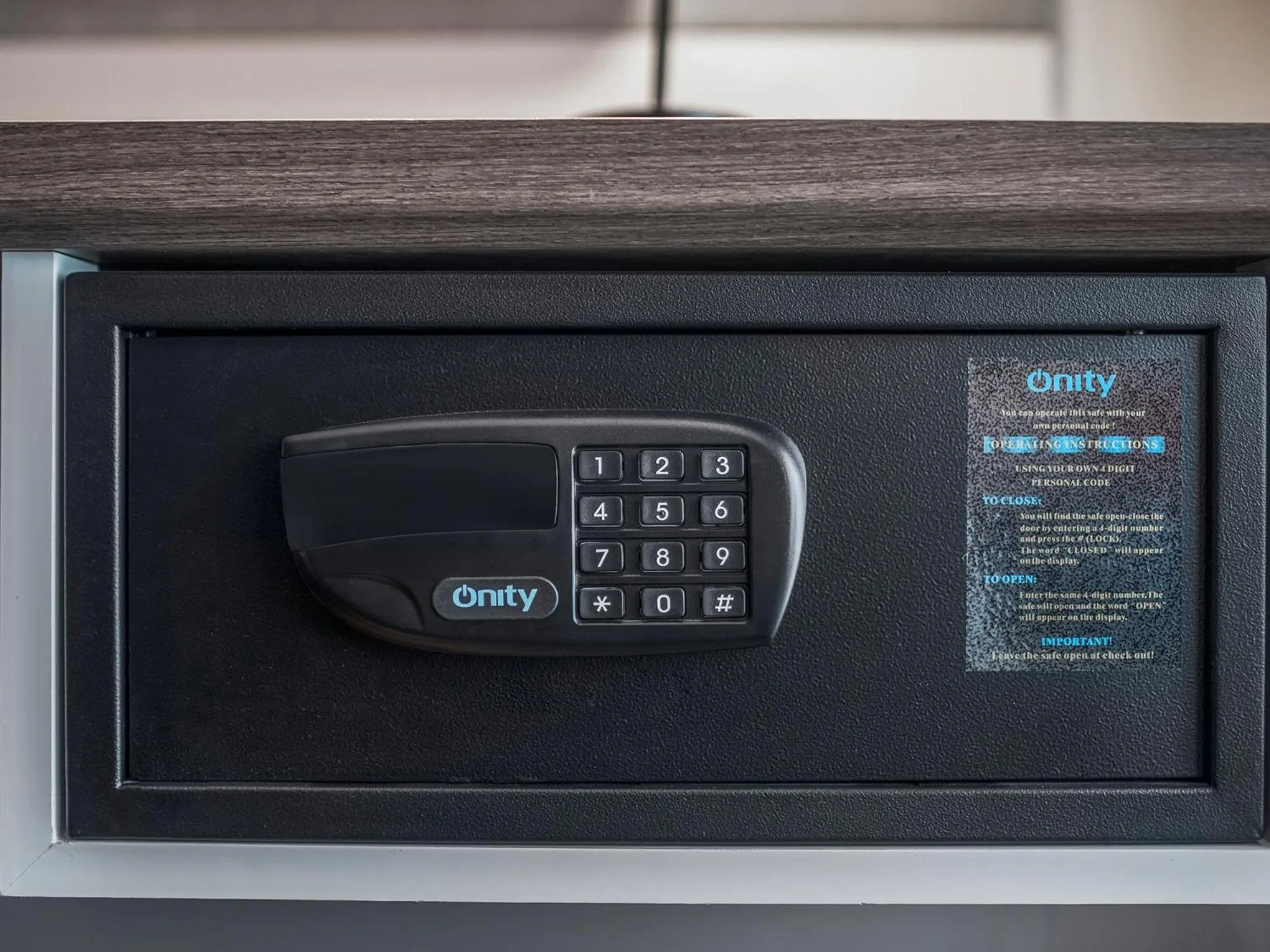 safe in Holiday Inn Express Changchun Jingyue by IHG