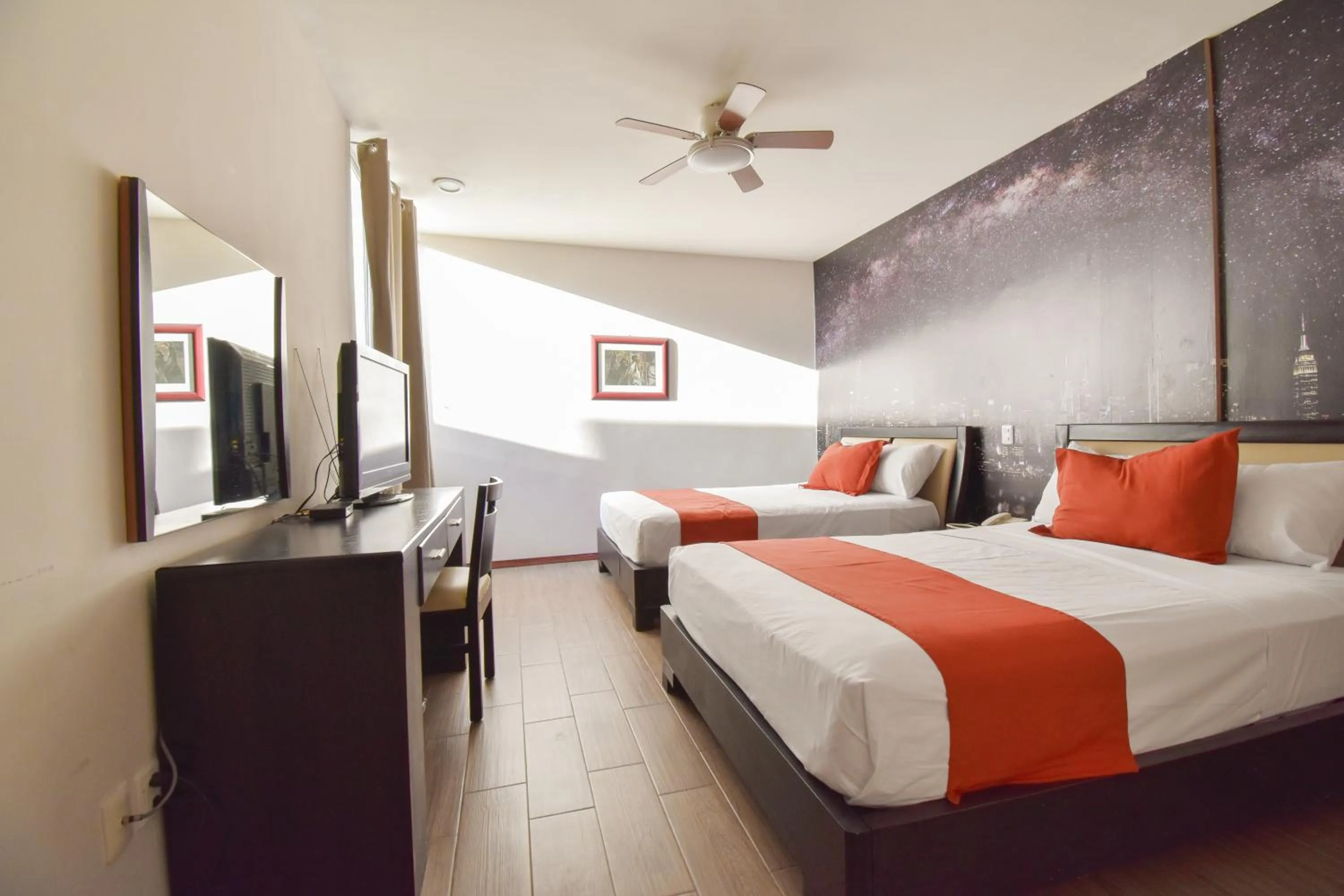 Bed in Hotel Tötem Guadalajara