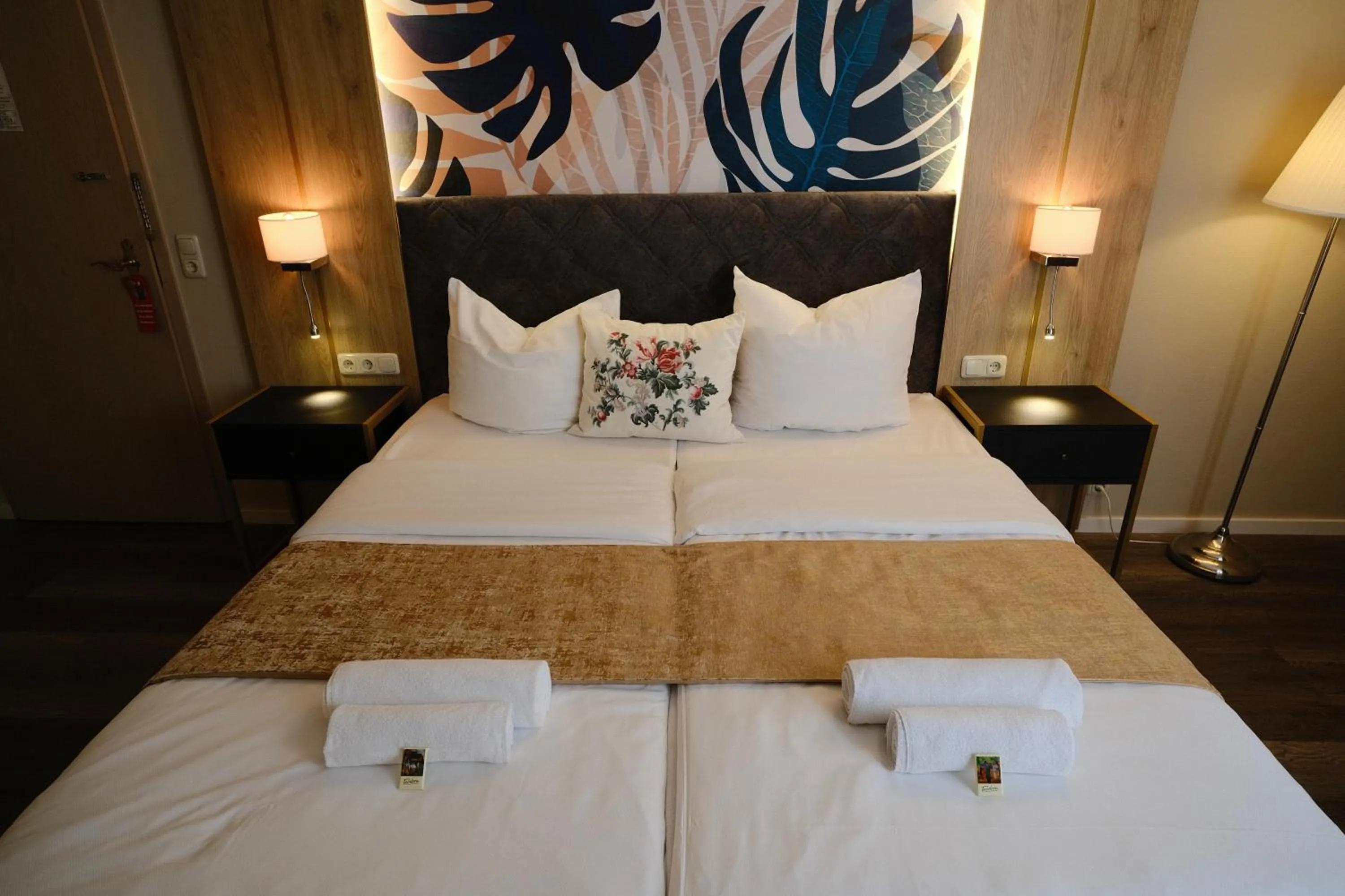 Bed in PARKHOTEL - Rosarium