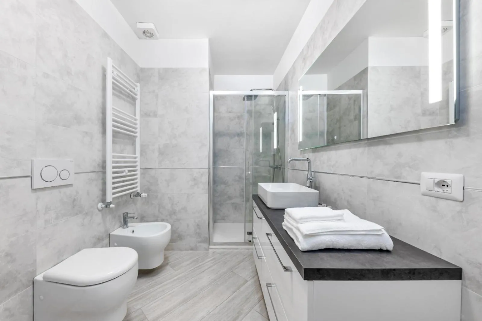 Bathroom in Residenze Niguarda