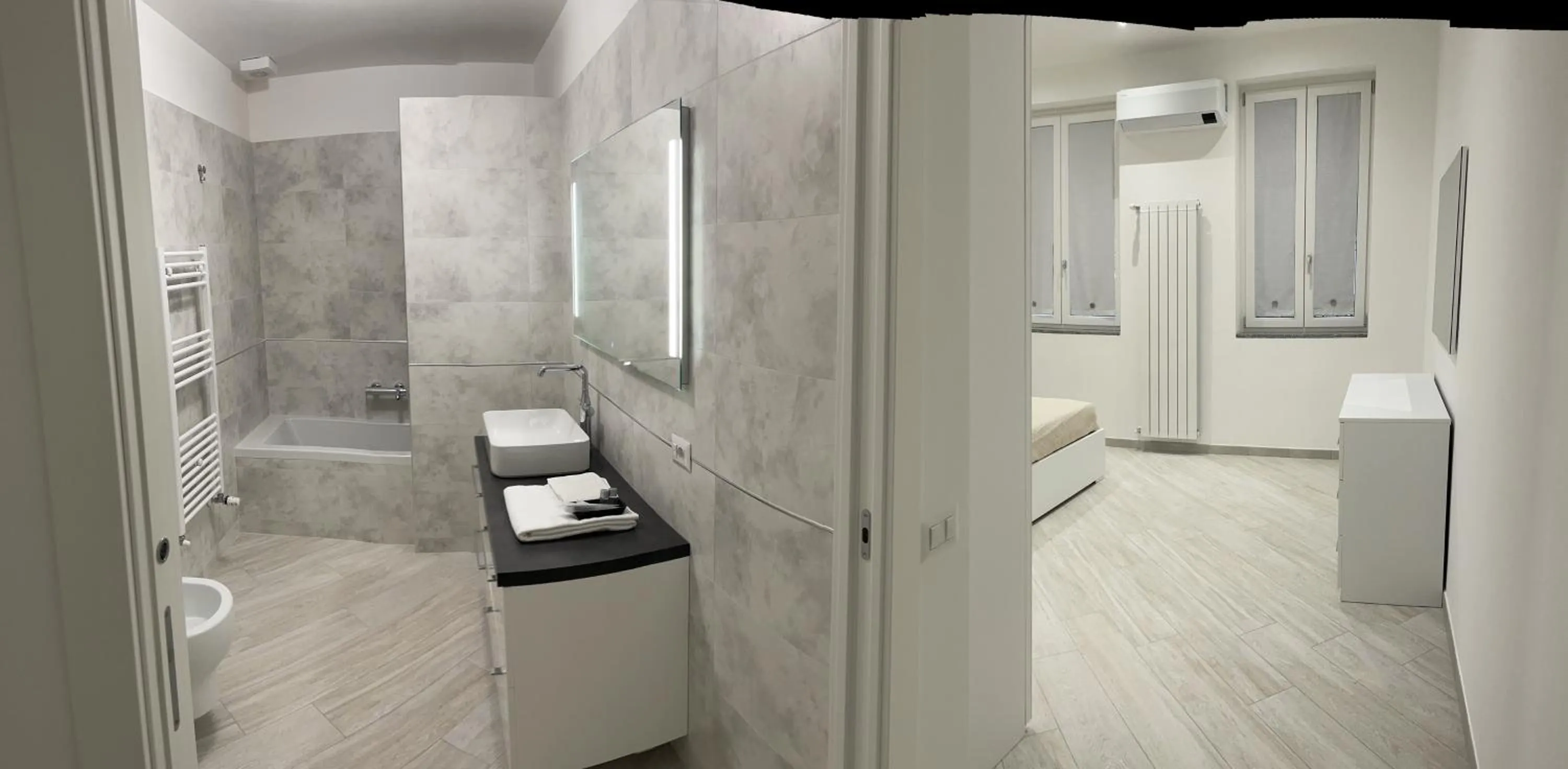 Bathroom in Residenze Niguarda