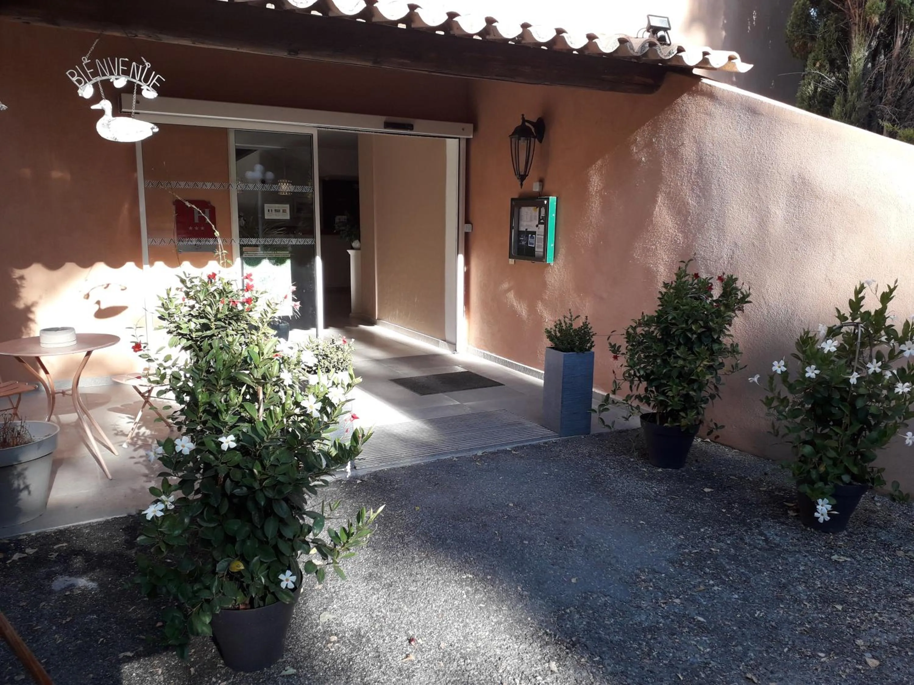 Facade/entrance in Le Mas Du Colombier