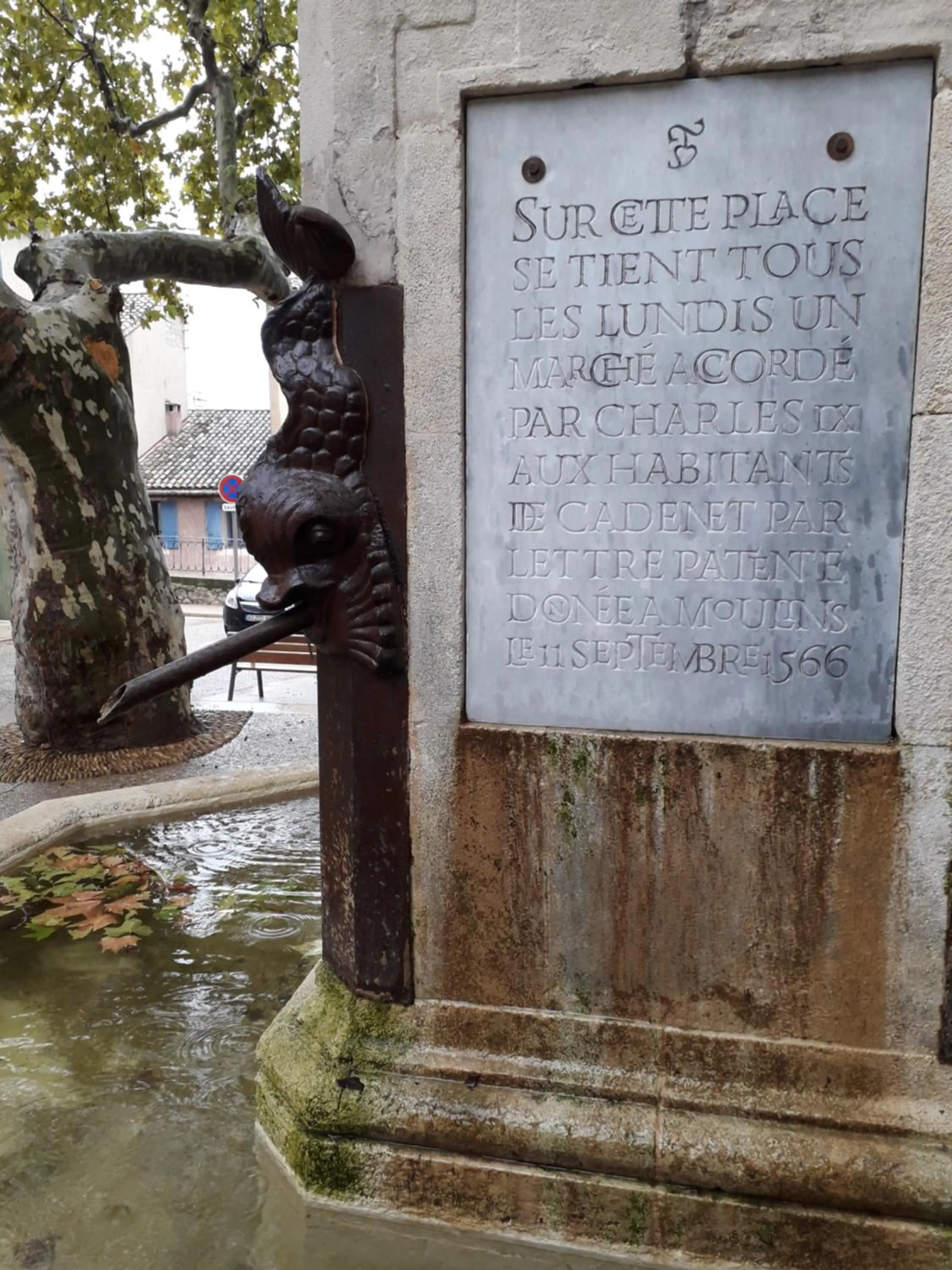 Nearby landmark in Le Mas Du Colombier