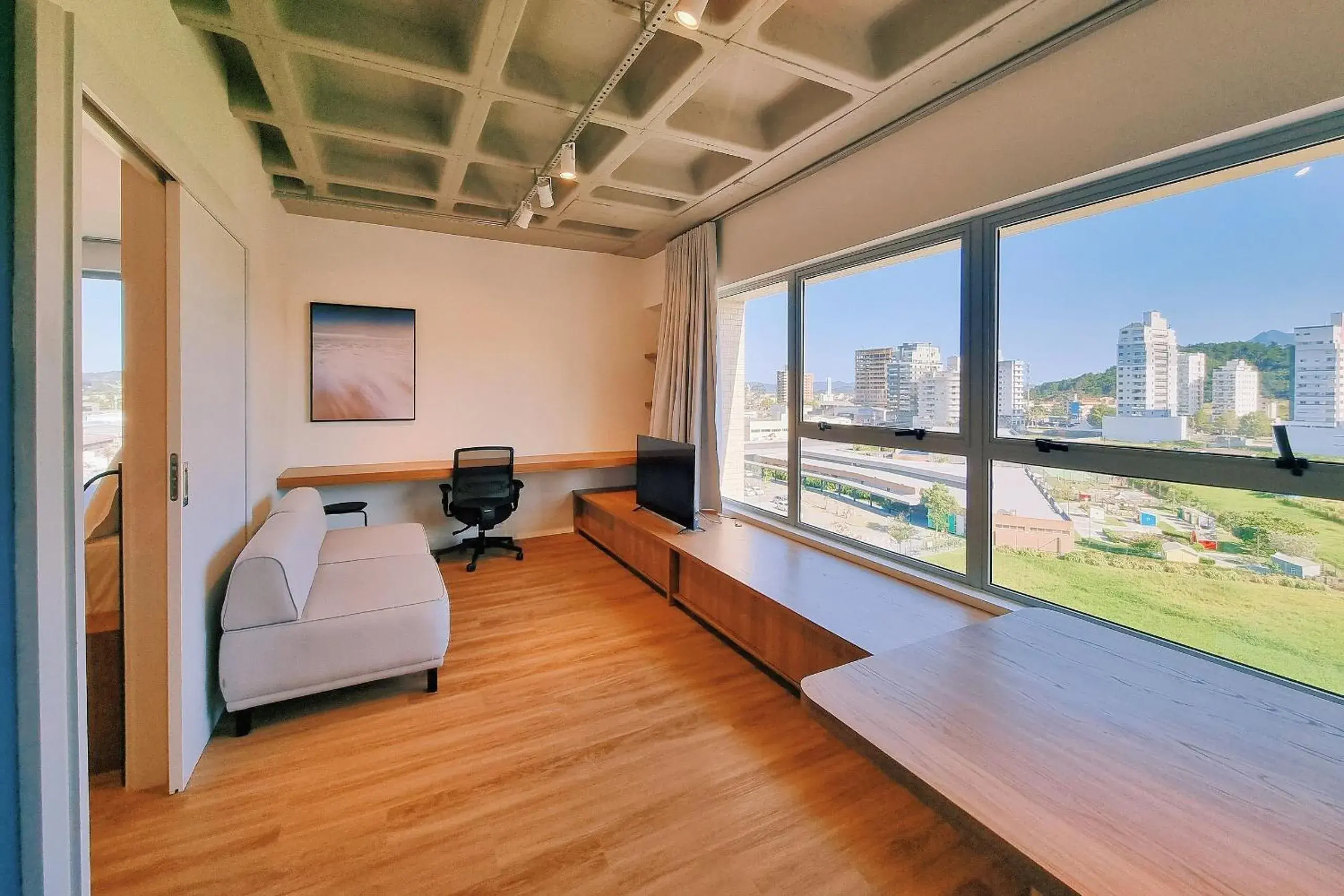 Superior Apartment - single occupancy in Atrium Studios by Xtay - Conforto em Palhoça, a poucos metros da praia Superior Apartment - single occupancy in Atrium Studios by Xtay - Conforto em Palhoça, a poucos metros da praia