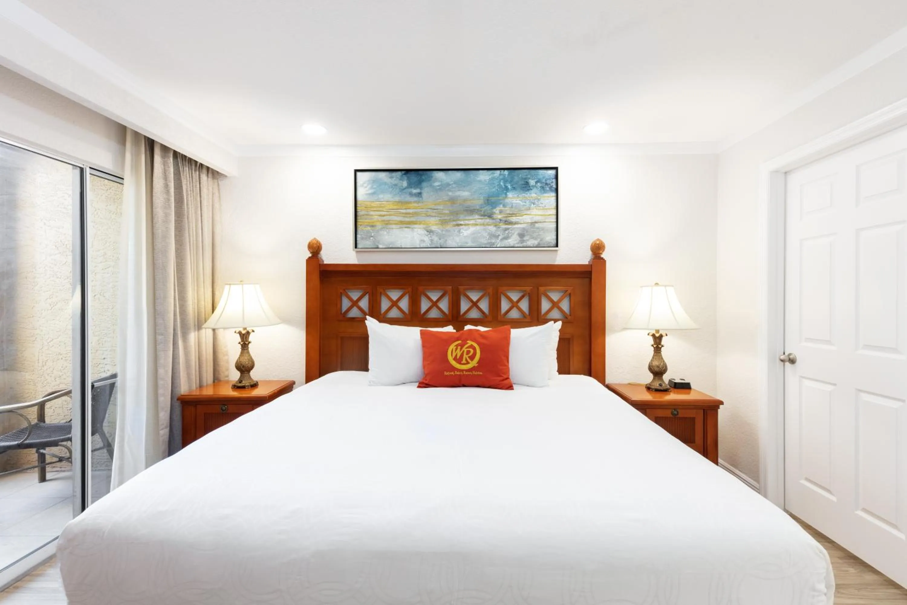 Bed in Westgate Blue Tree Resort