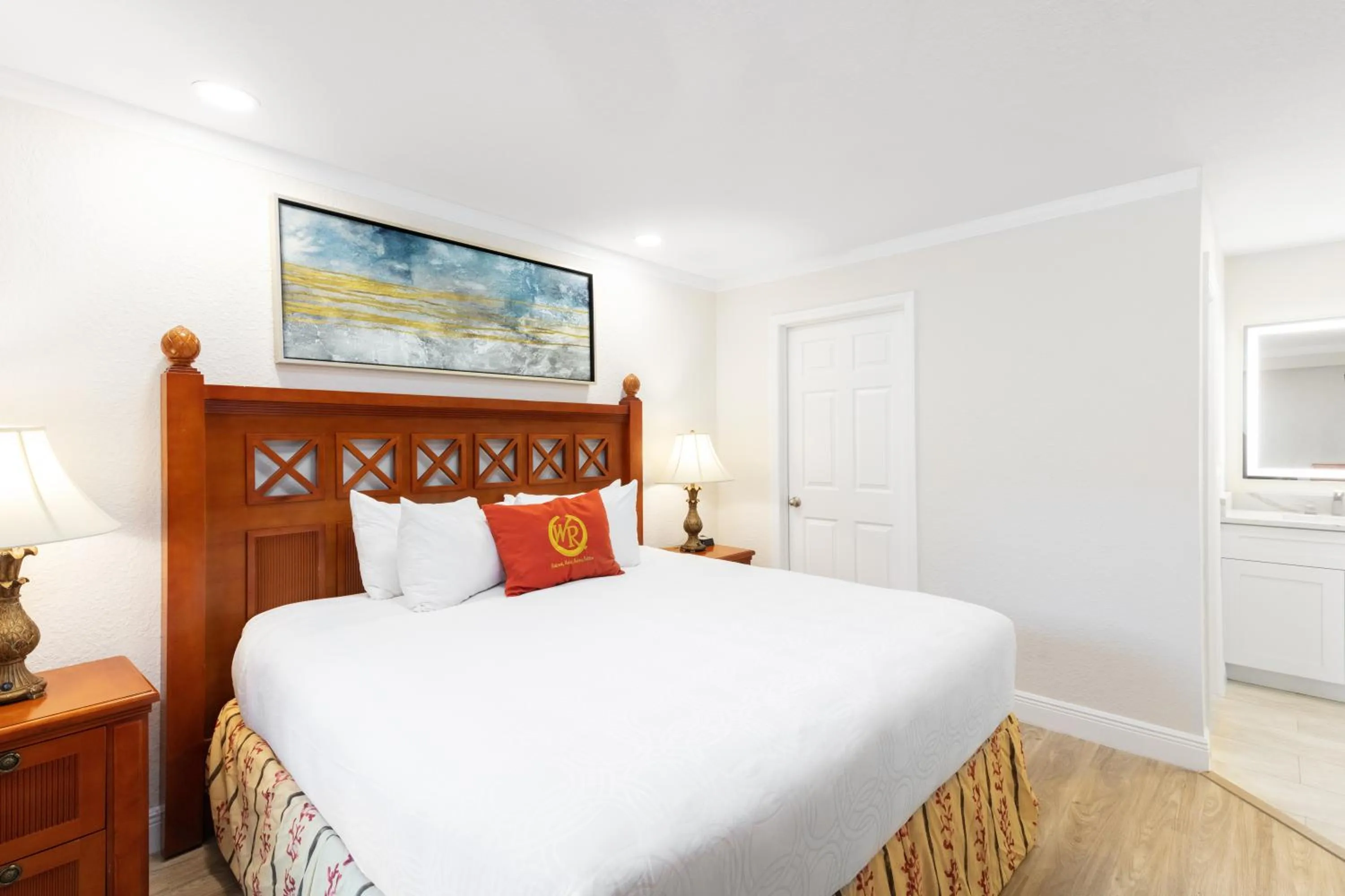 Bed in Westgate Blue Tree Resort