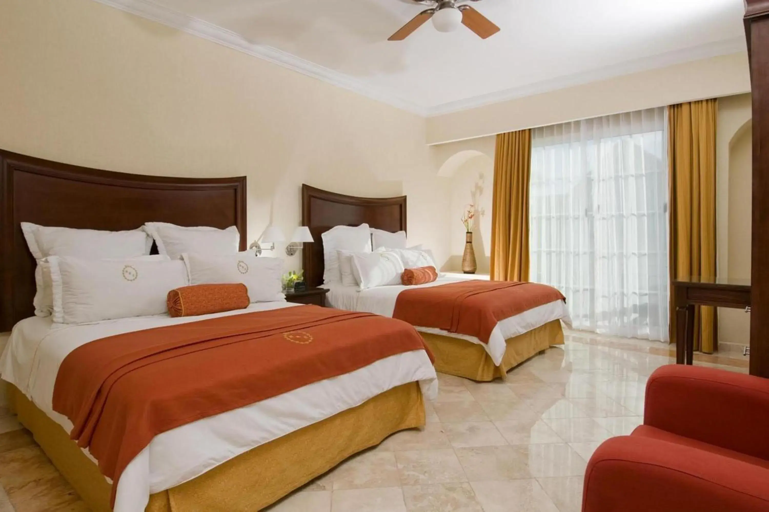 Queen Room with Two Queen Beds in Hacienda Real del Caribe Hotel Queen Room with Two Queen Beds in Hacienda Real del Caribe Hotel