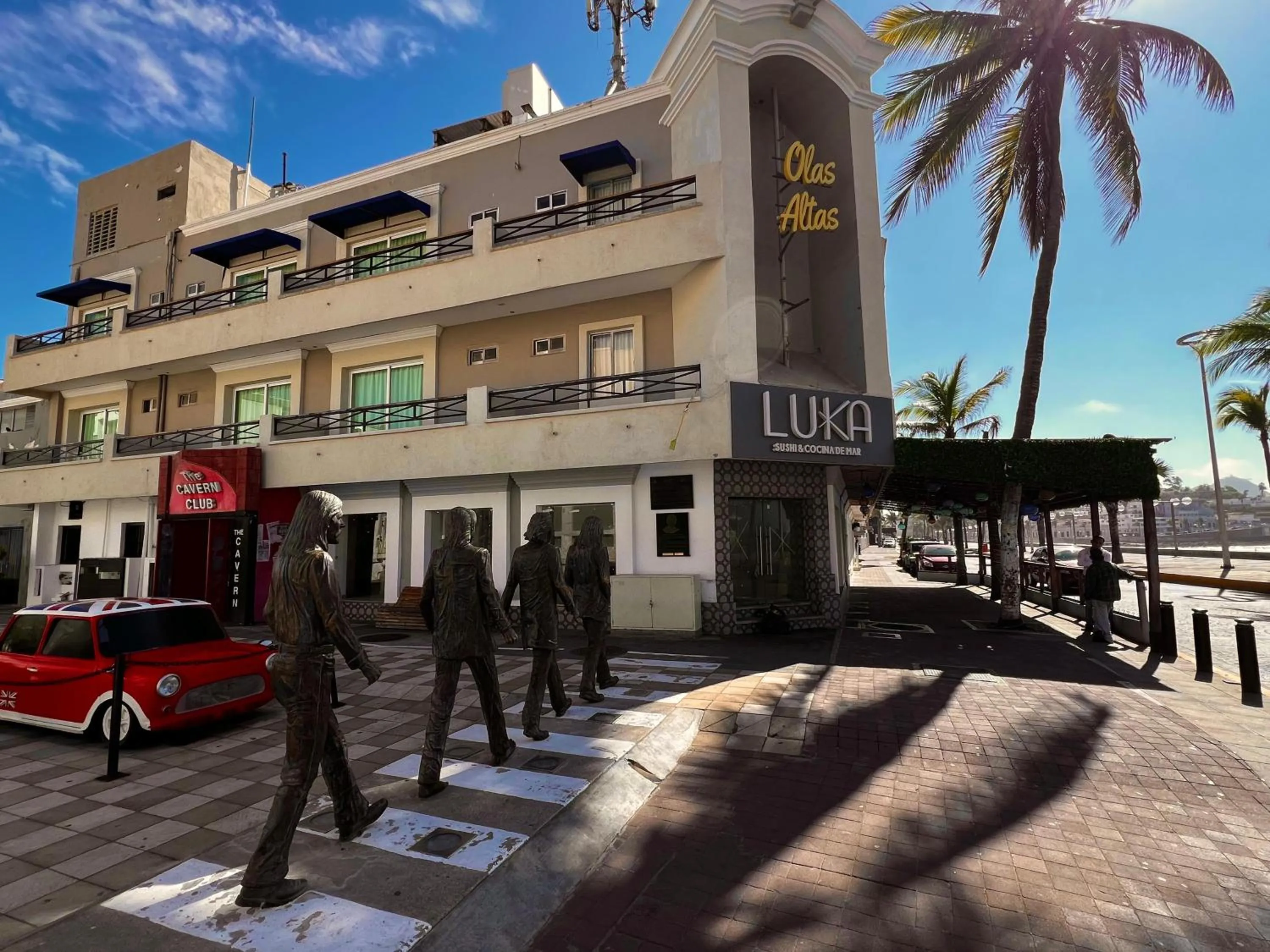 Property building in Hotel La Siesta Malecón