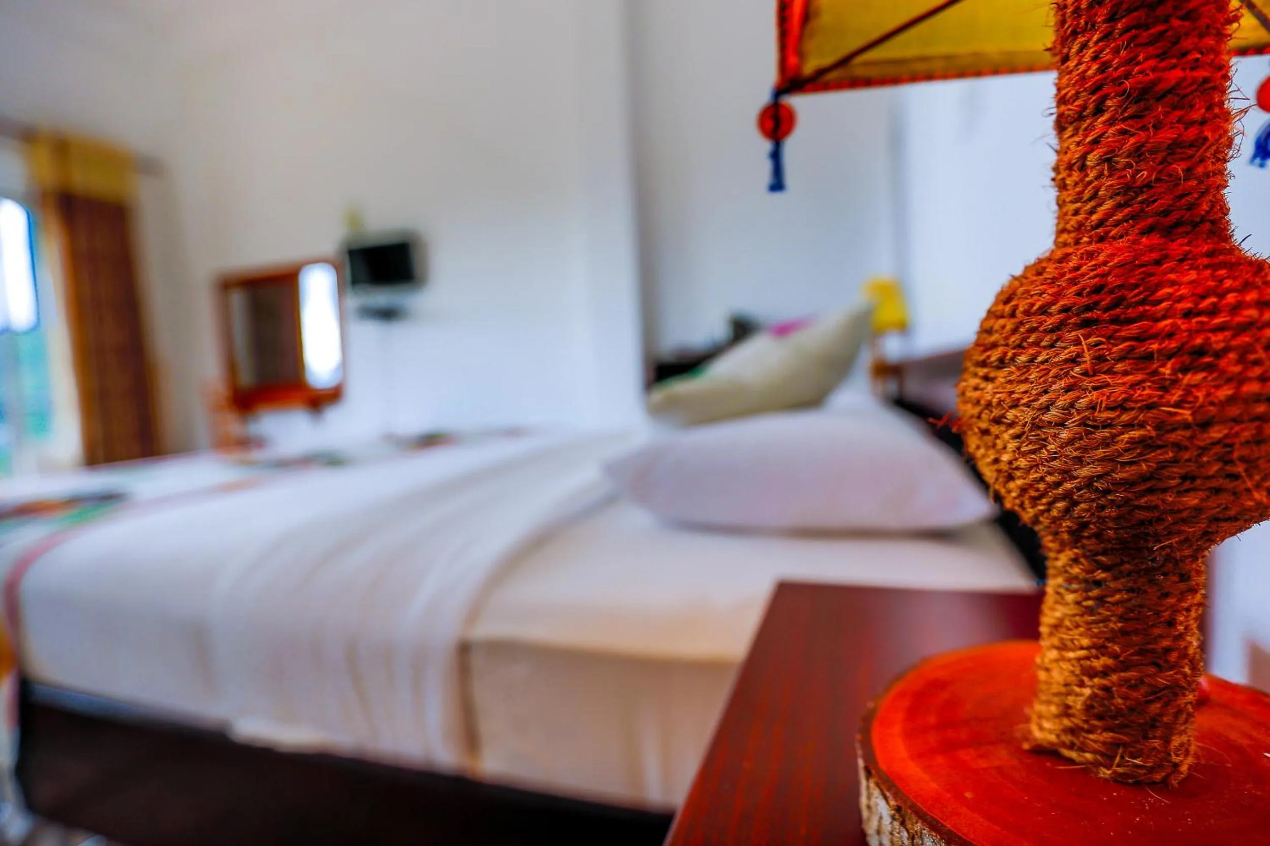 Bed in Thuruliya Hotel