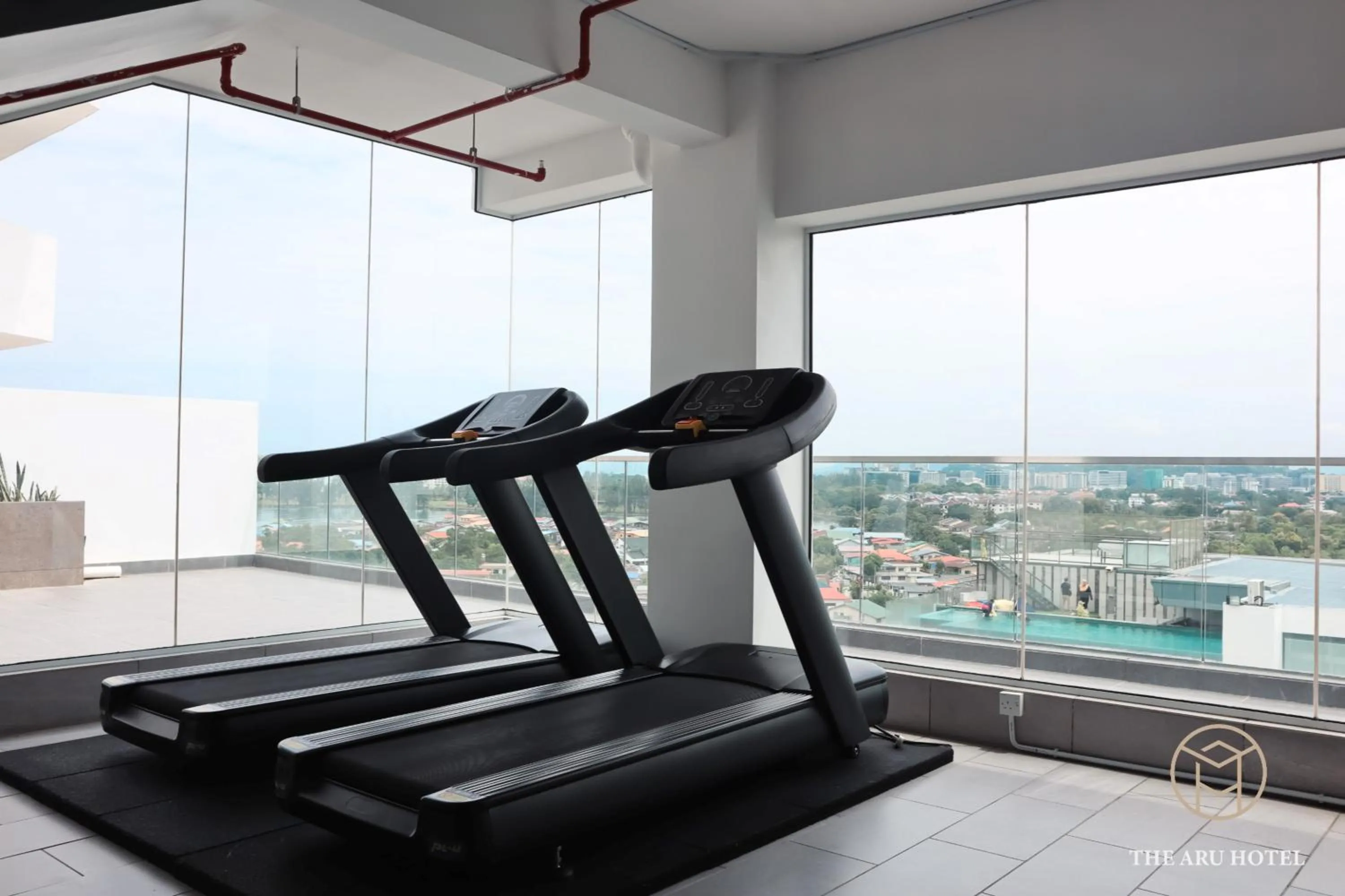 Fitness centre/facilities in The Aru by Ayuhouz