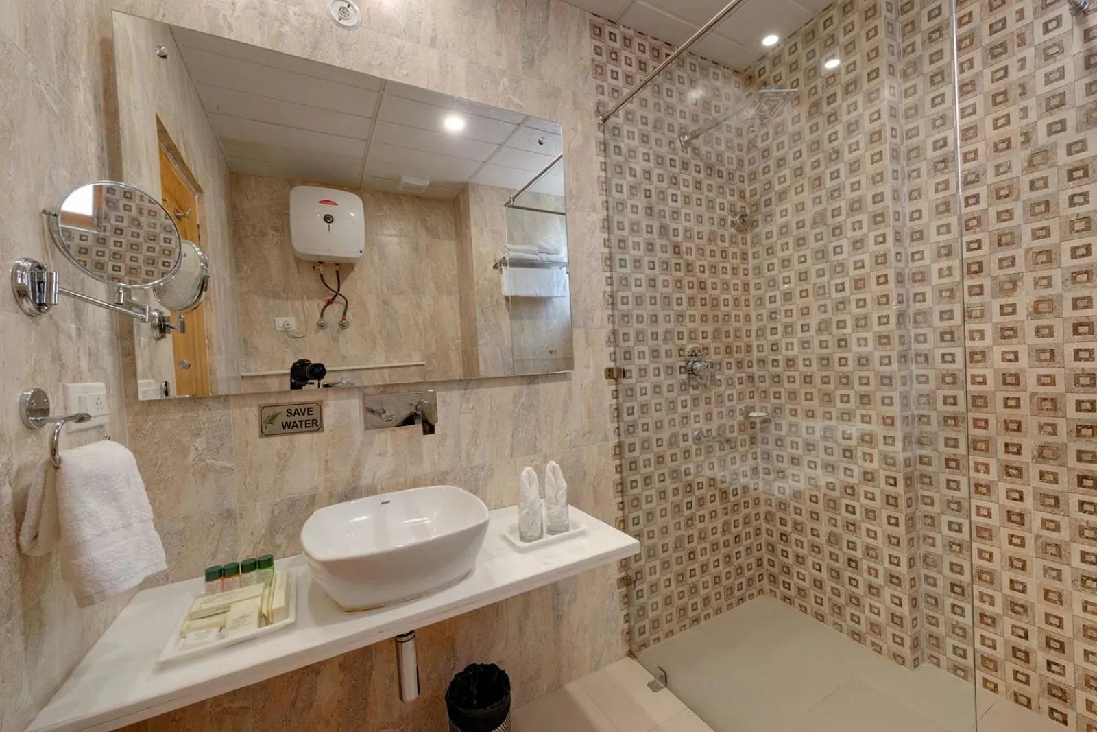 Bathroom in Regenta Place Green Leaf Manali- A Centrally Heated Resort