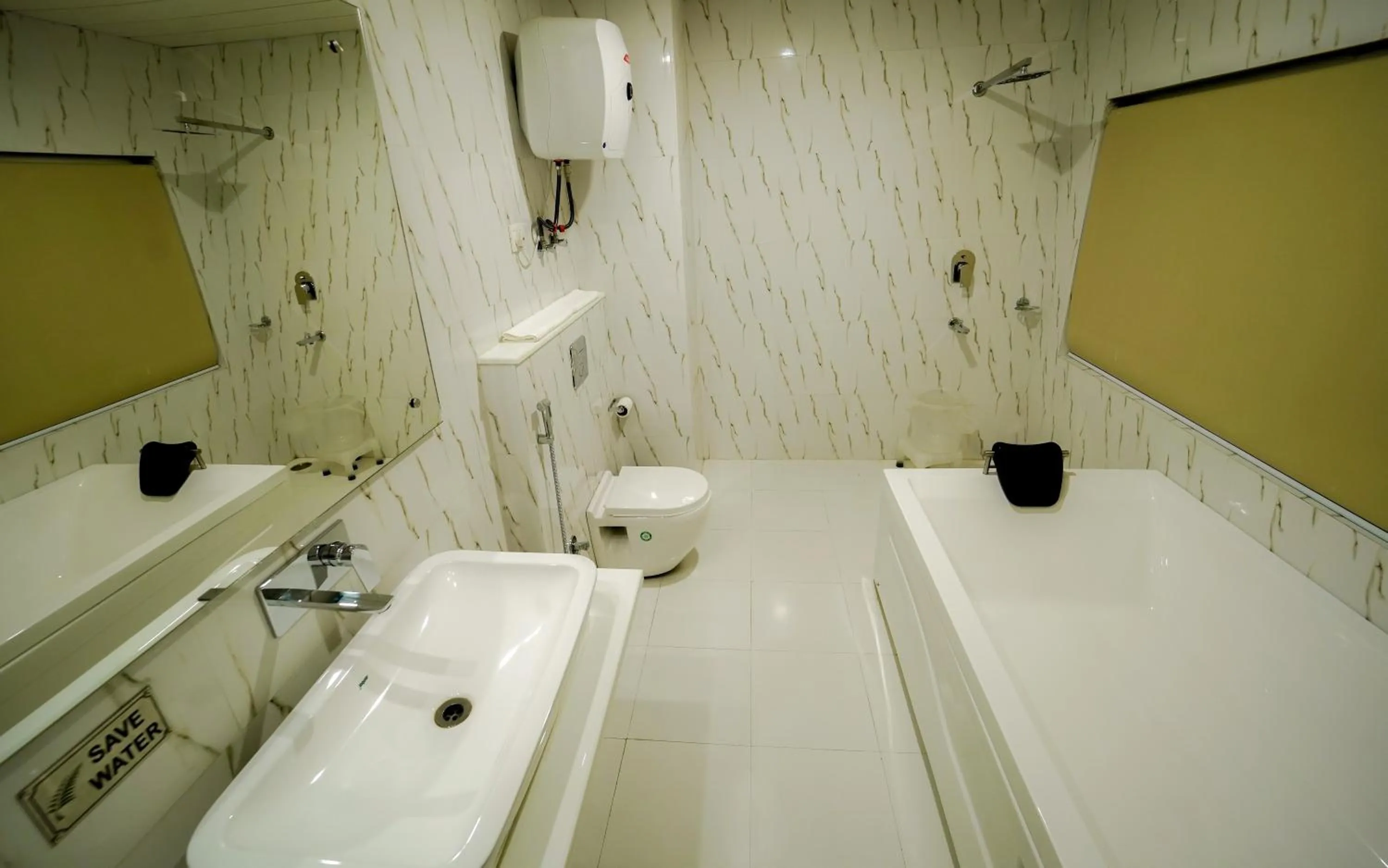 Bathroom in Regenta Place Green Leaf Manali- A Centrally Heated Resort