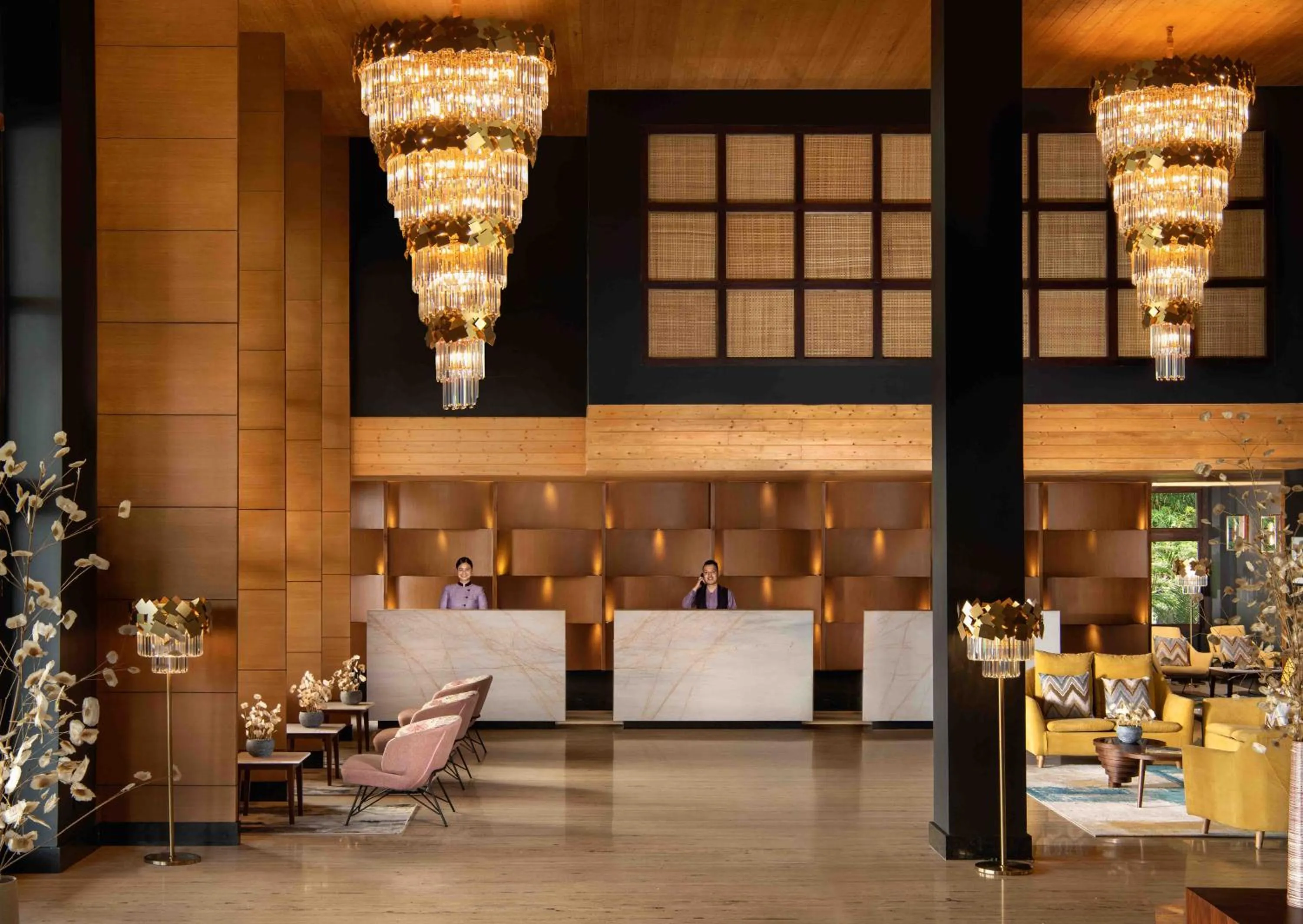 Lobby or reception in Vivanta Sikkim Pakyong