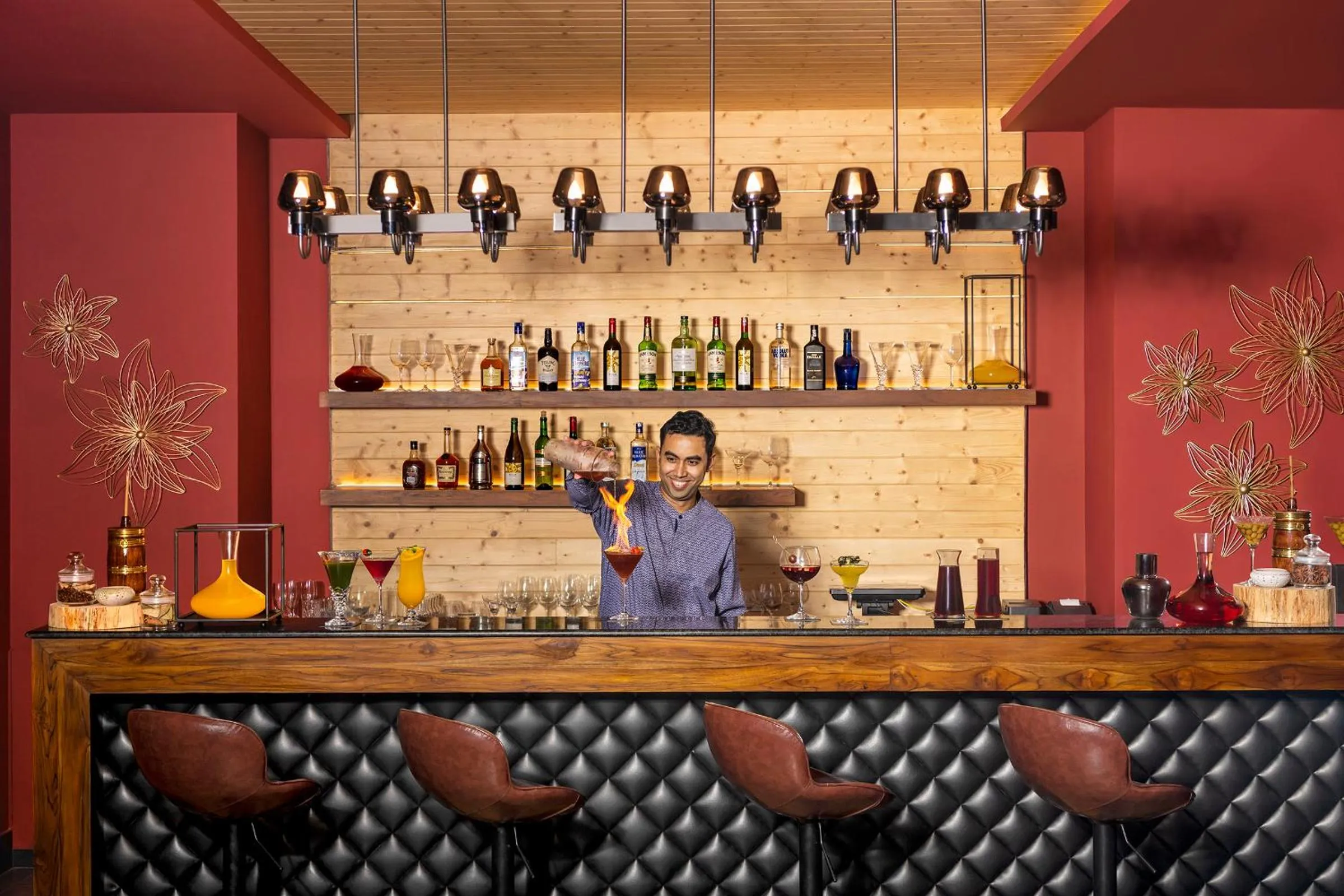 Lounge or bar in Vivanta Sikkim Pakyong